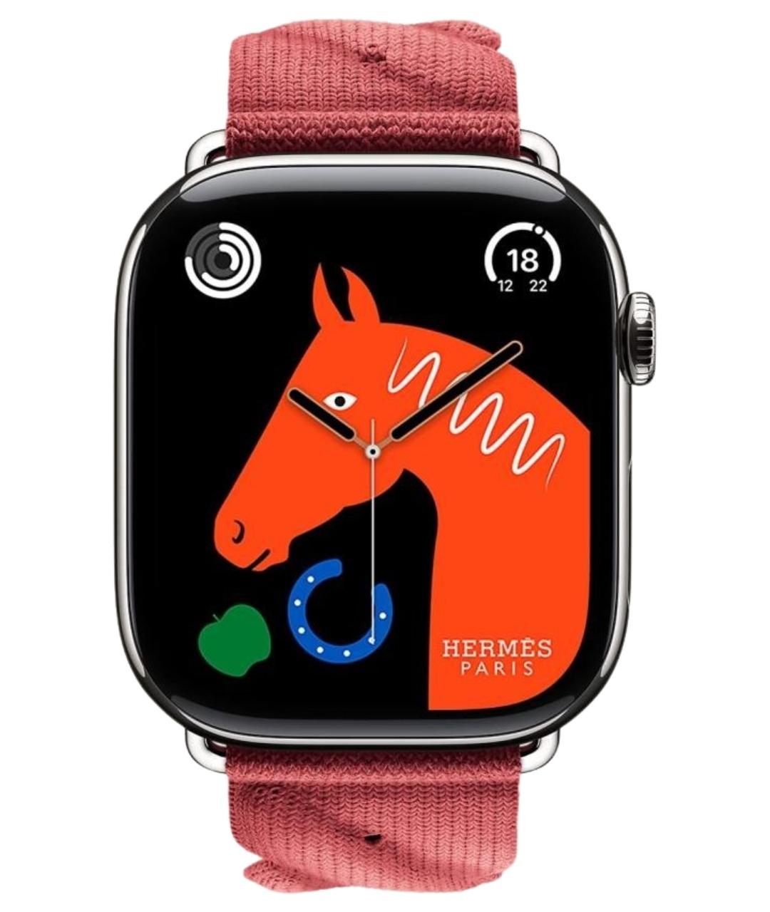 HERMES Серые титановые часы, фото 1