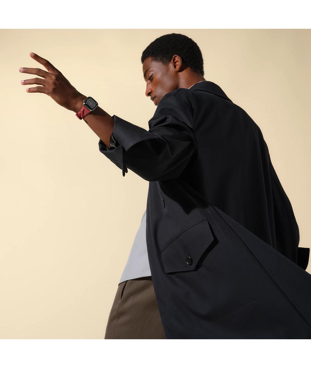 HERMES Серые титановые часы, фото 5