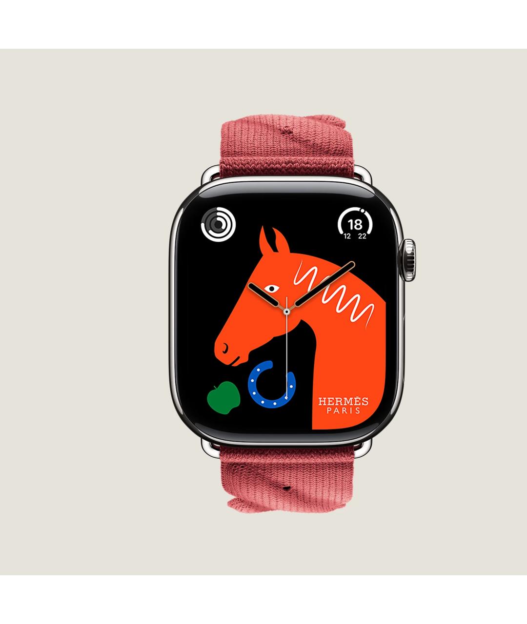 HERMES Серые титановые часы, фото 6