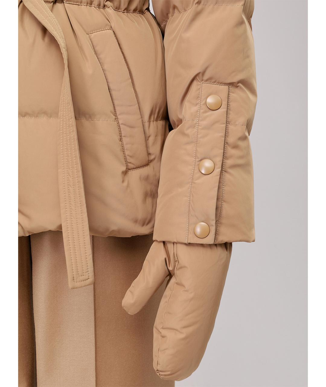 YVES SALOMON Бежевый пуховик, фото 5