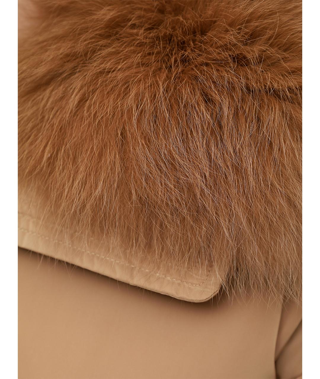 YVES SALOMON Бежевый пуховик, фото 6