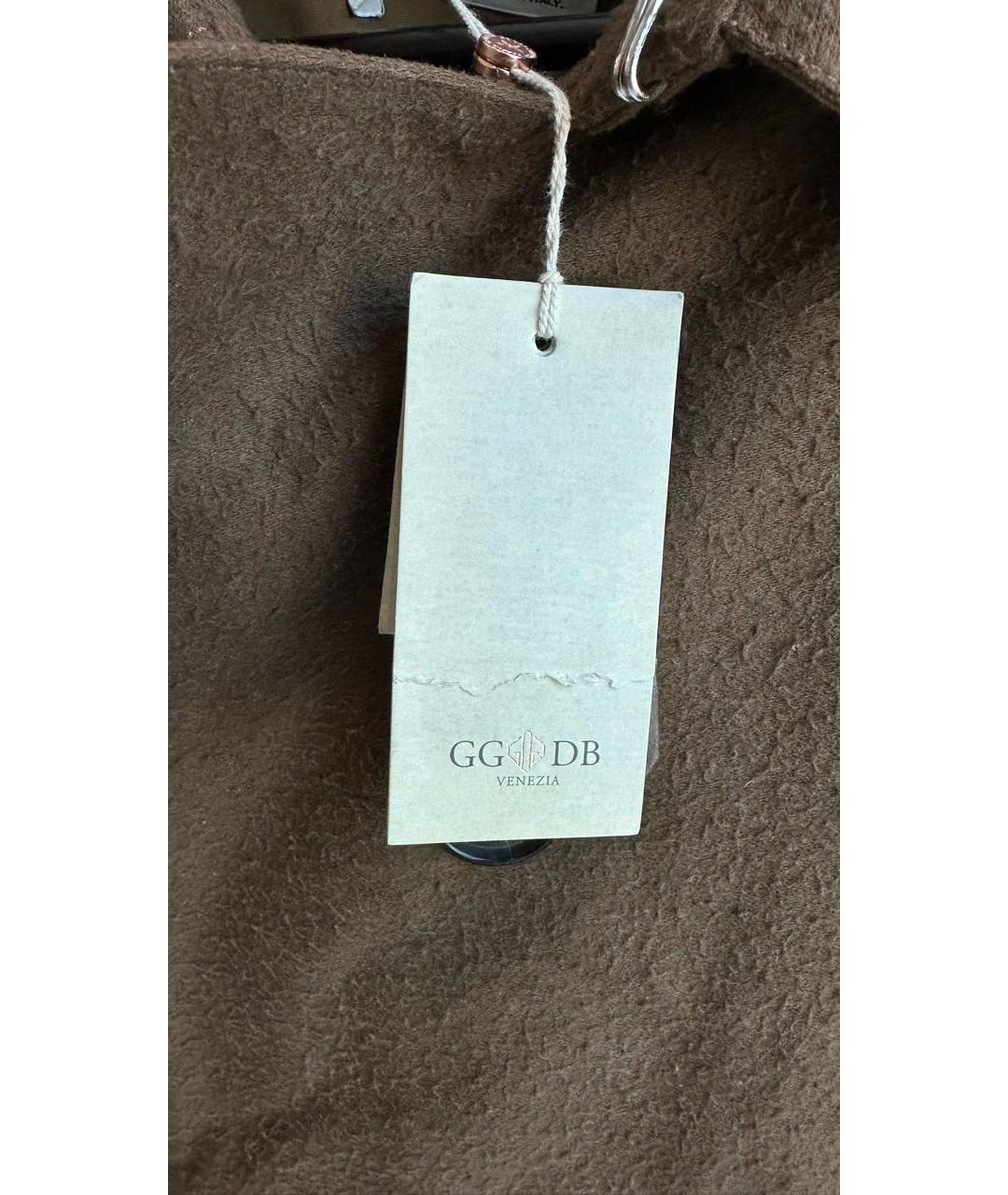 GOLDEN GOOSE DELUXE BRAND Коричневое пальто, фото 3