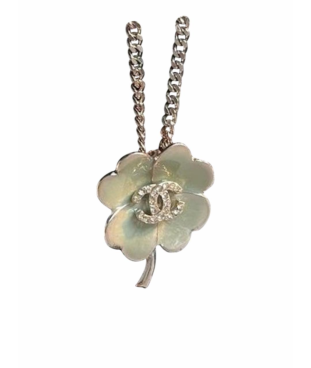 CHANEL Серебряное колье, фото 1