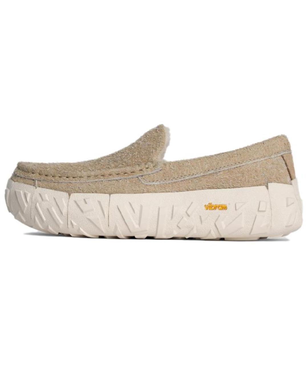 UGG AUSTRALIA Бежевые лоферы, фото 4