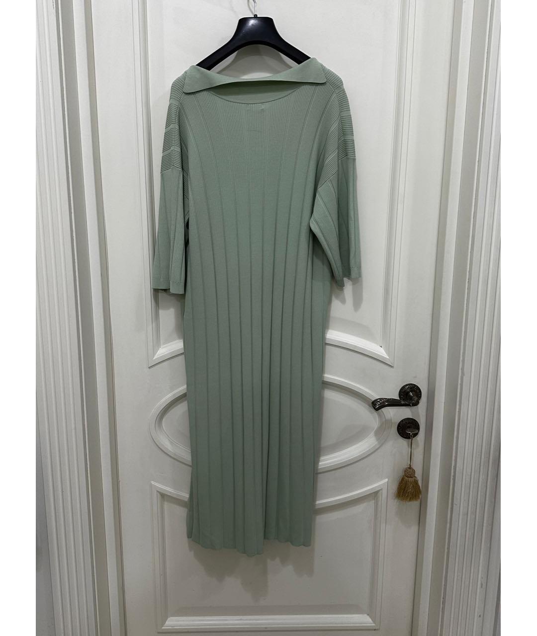 12 STOREEZ Зеленые вискозное повседневное платье, фото 6