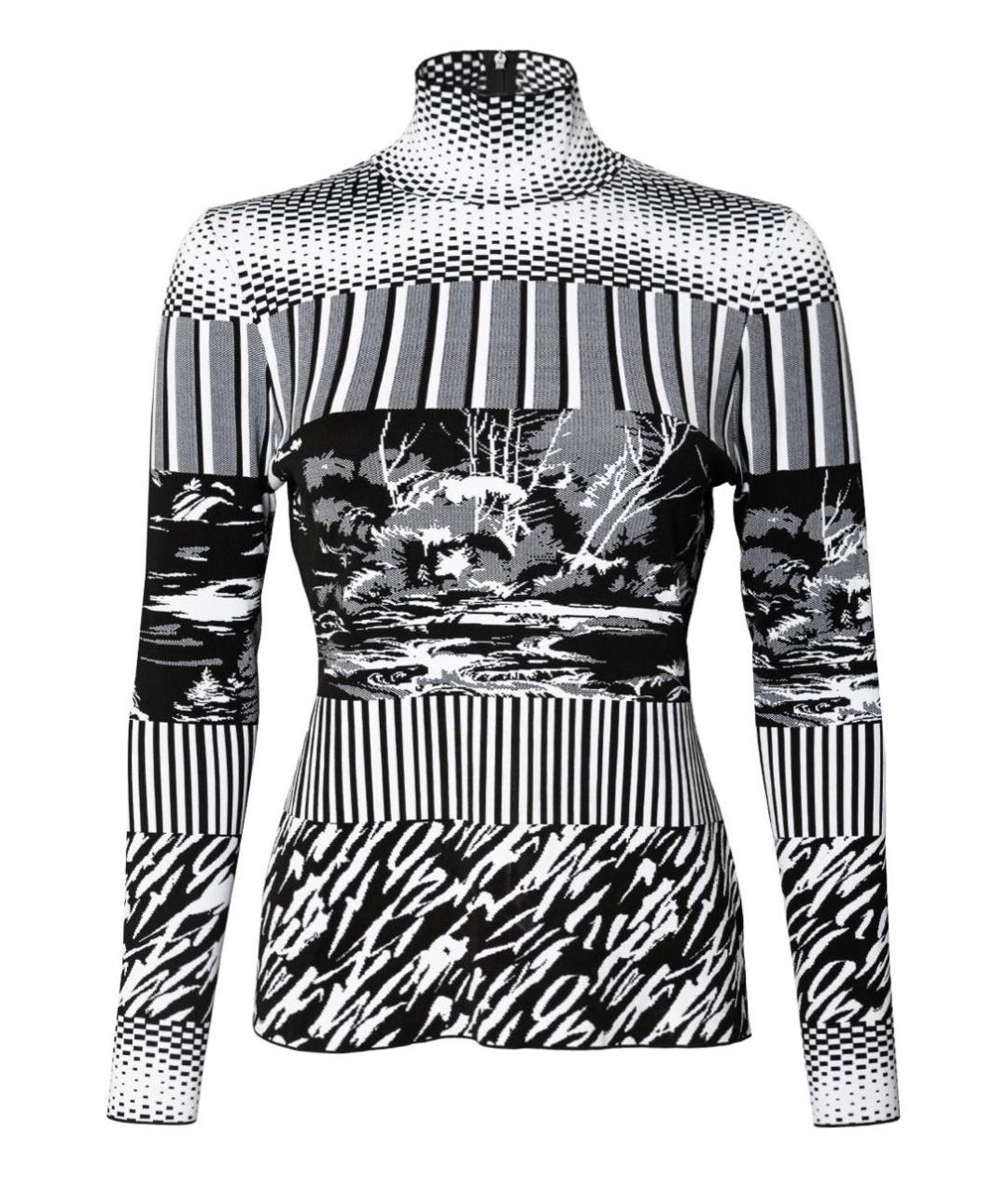 BALENCIAGA Мульти хлопко-эластановая водолазка, фото 1