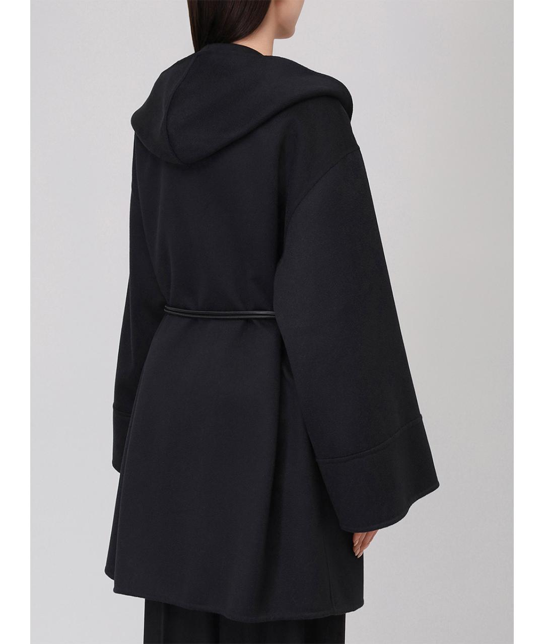 AGNONA Черное кашемировое пальто, фото 3