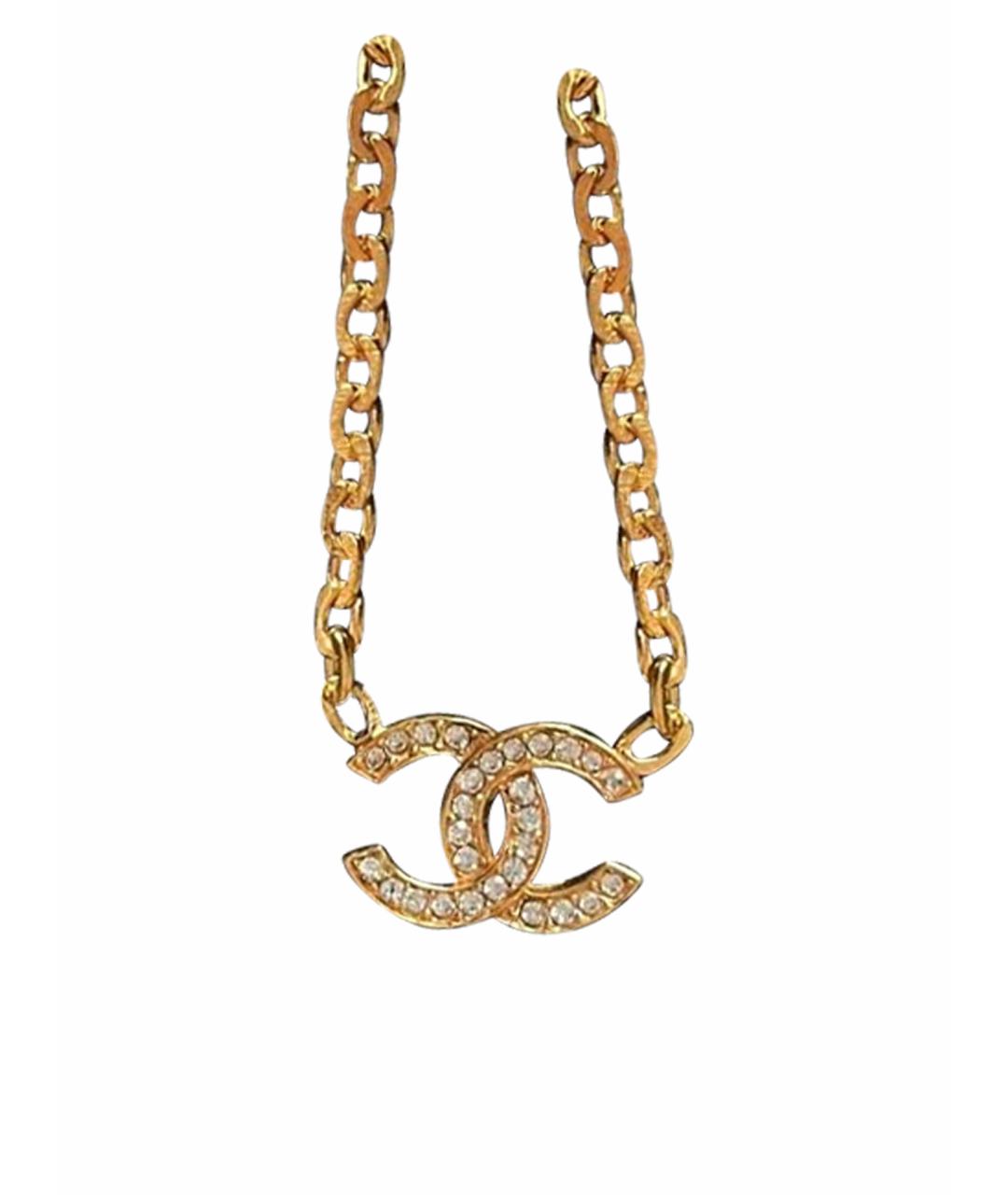 CHANEL Золотое колье, фото 1