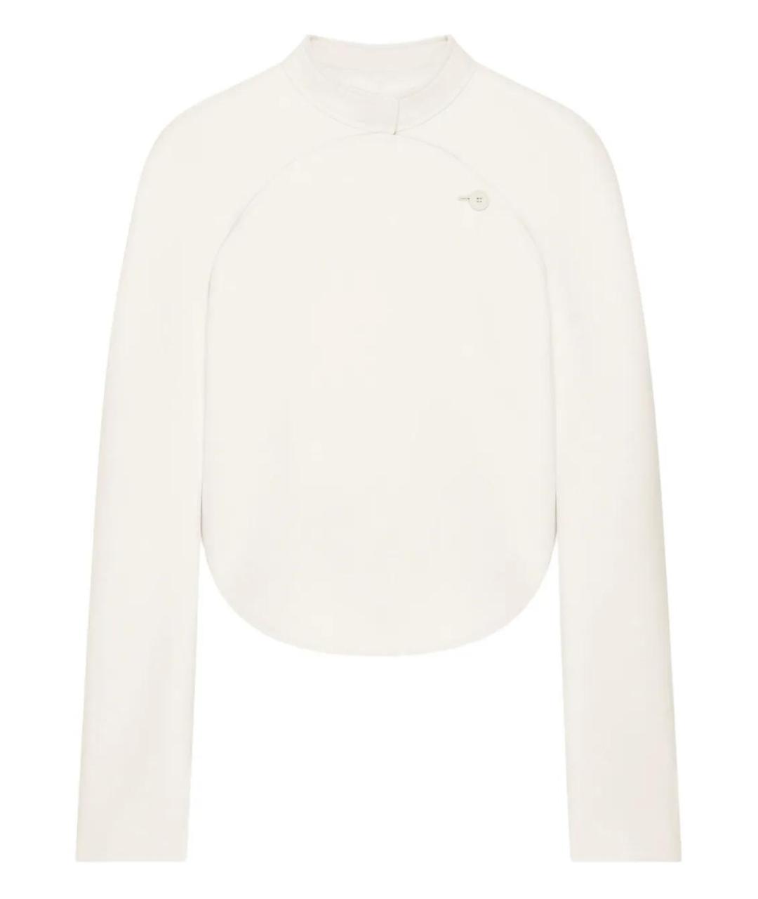 COURREGES Белый полиэстеровый жакет/пиджак, фото 1