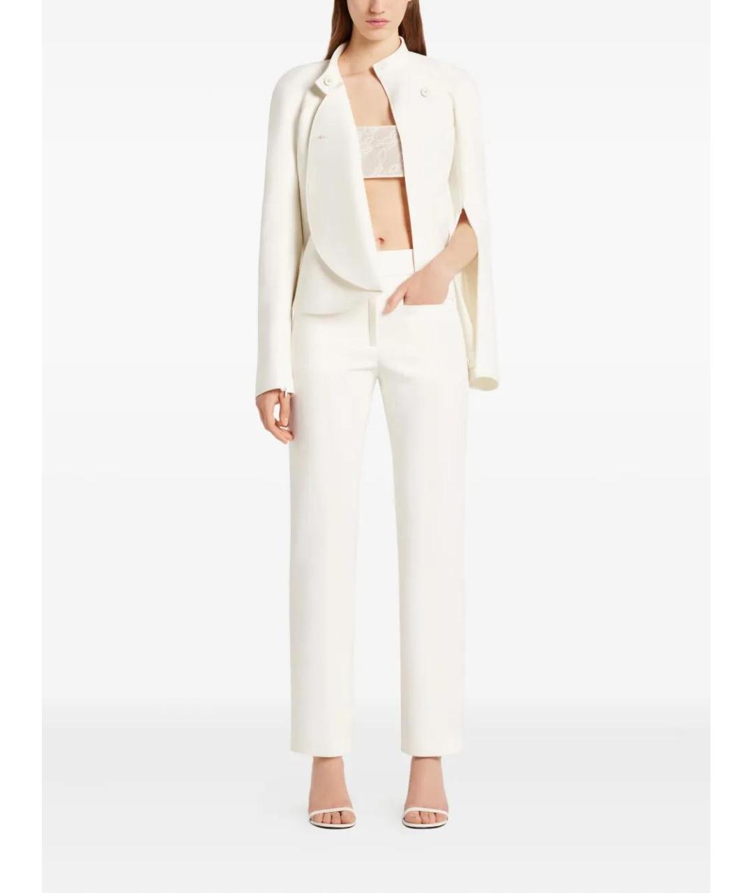 COURREGES Белый полиэстеровый жакет/пиджак, фото 2