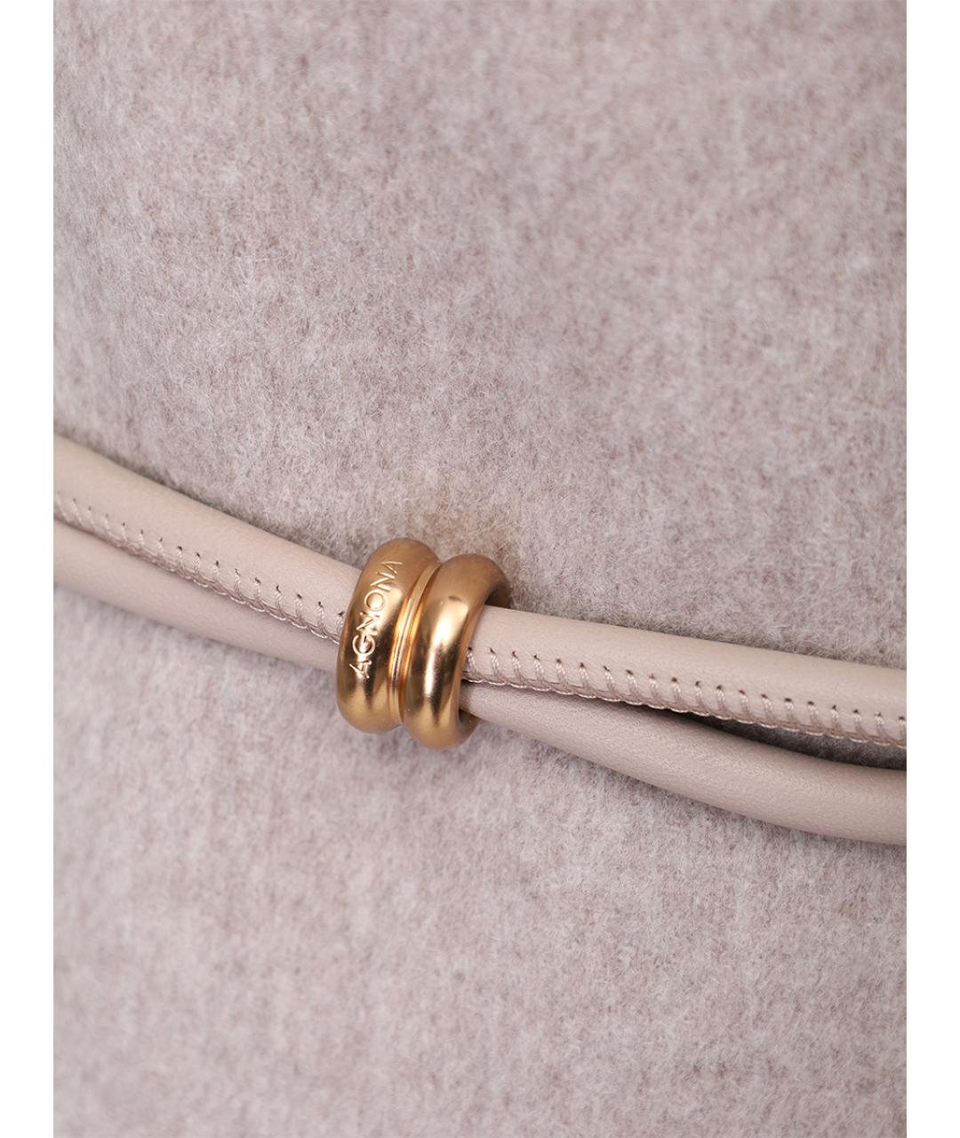 AGNONA Серое пальто, фото 6