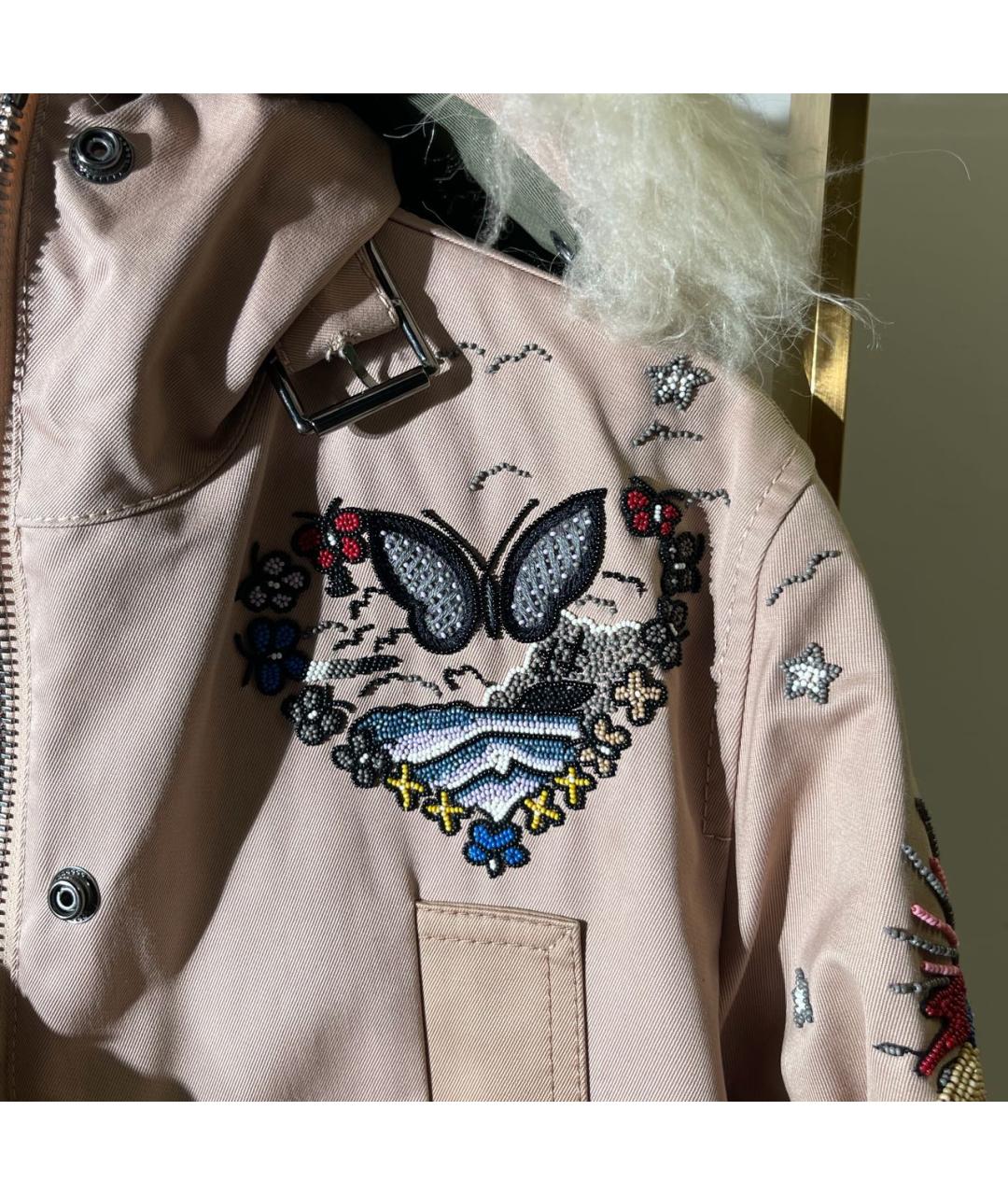 VALENTINO Розовая хлопковая парка, фото 6