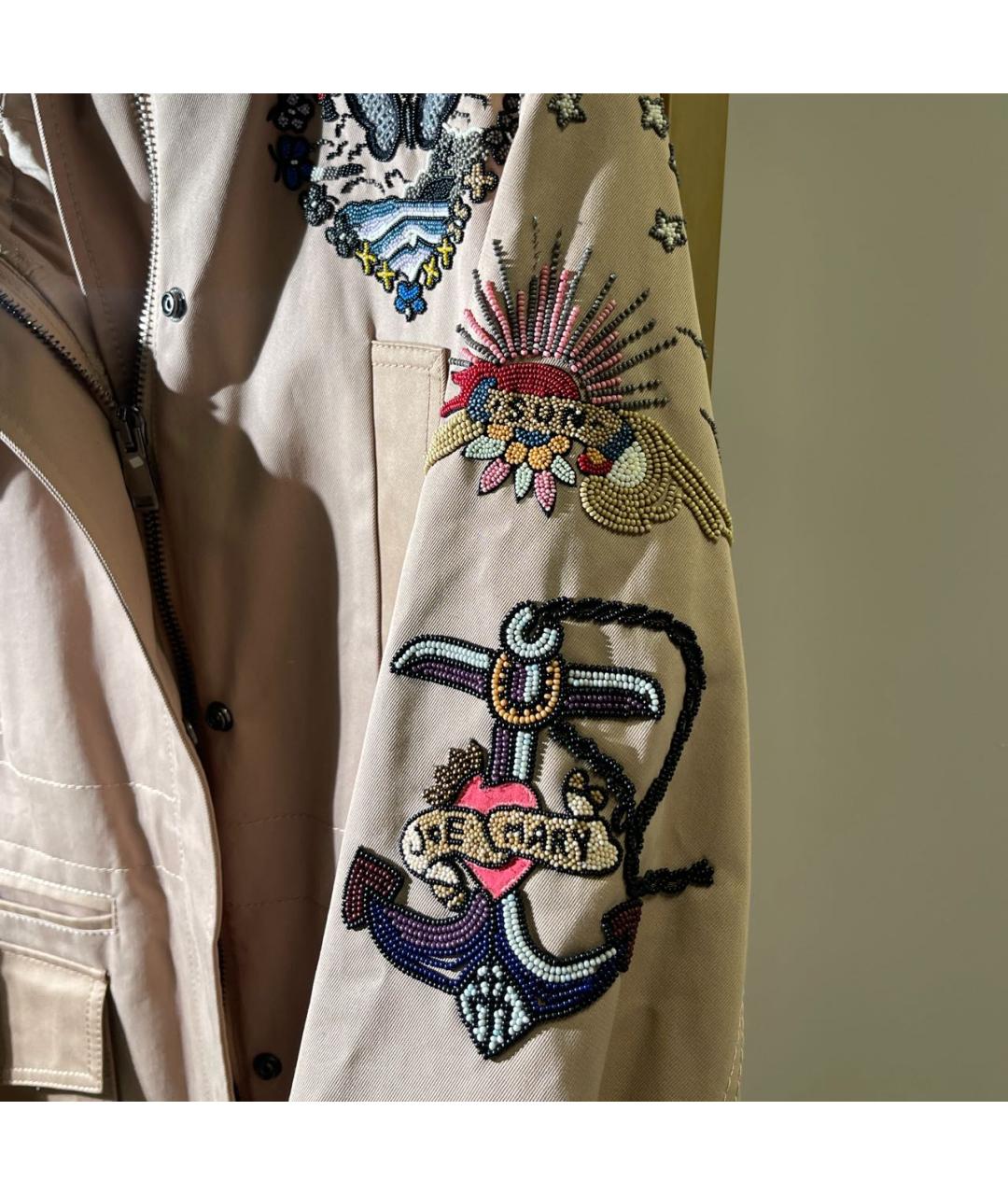 VALENTINO Розовая хлопковая парка, фото 7