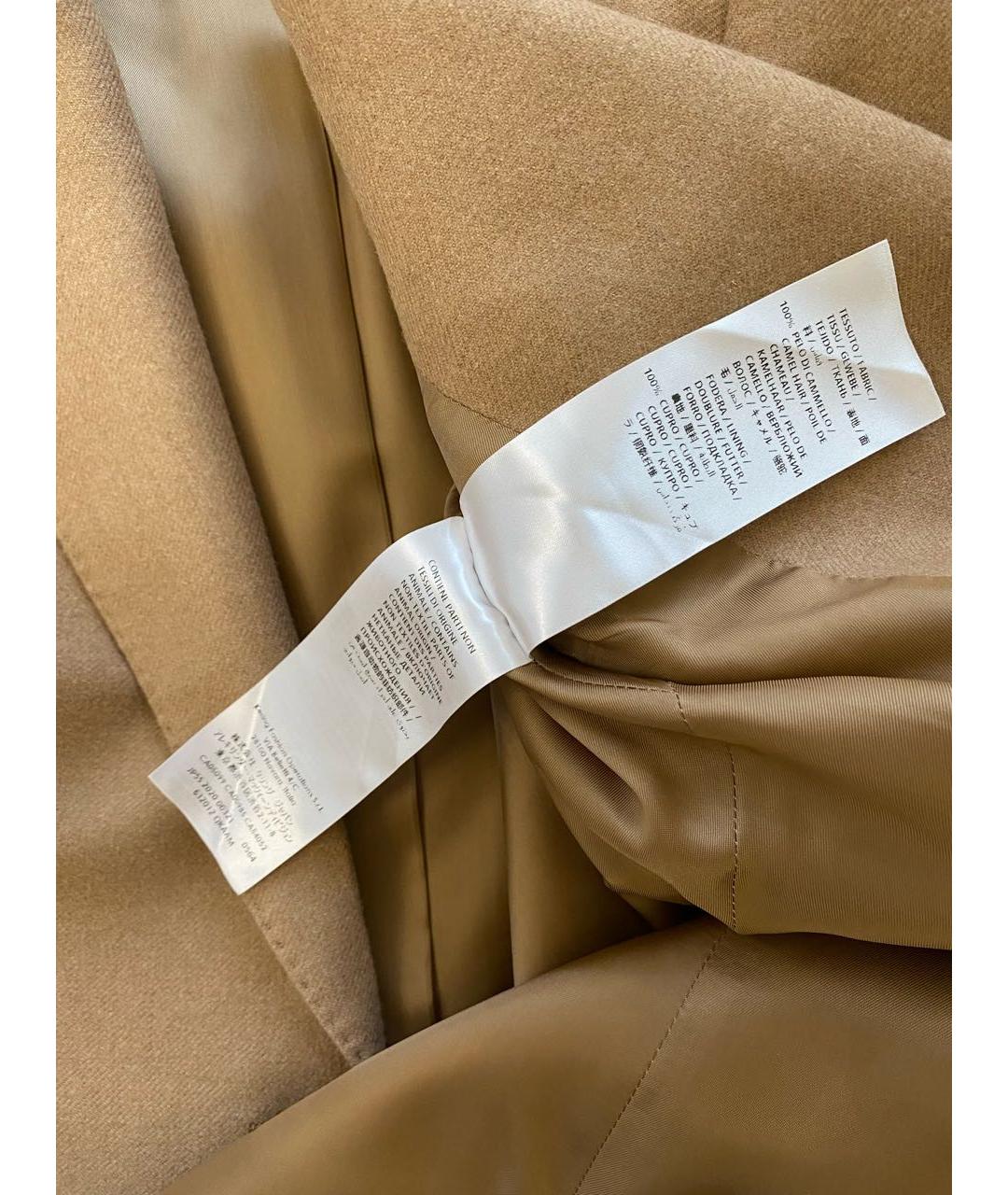 ALEXANDER MCQUEEN Коричневый шерстяной жакет/пиджак, фото 7