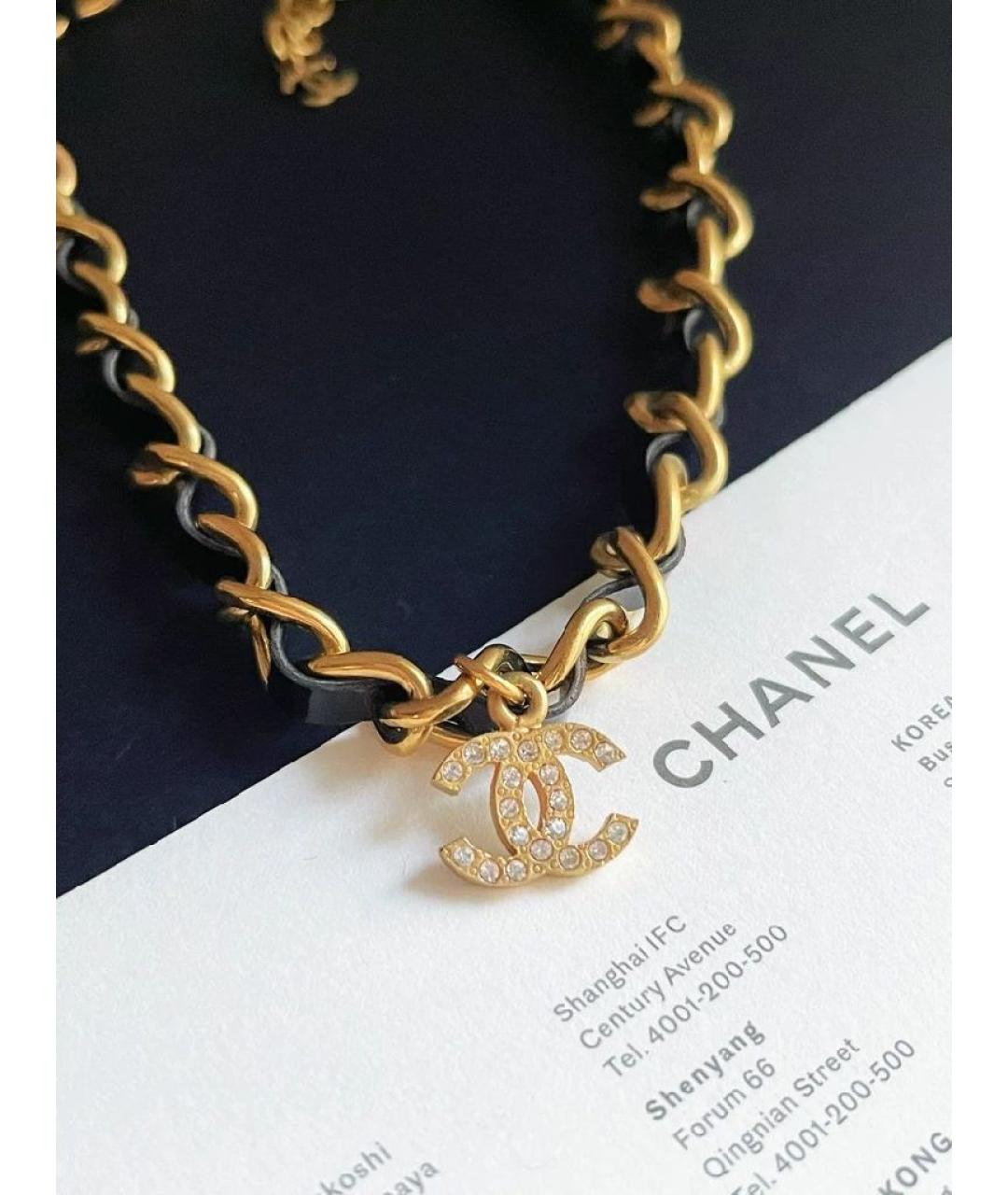 CHANEL Золотая подвеска, фото 2