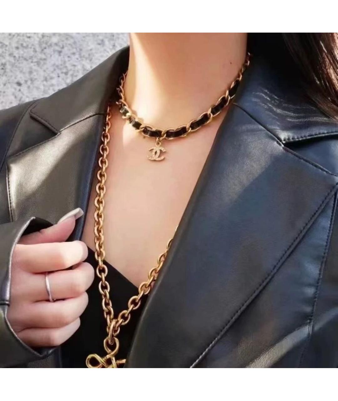 CHANEL Золотая подвеска, фото 5