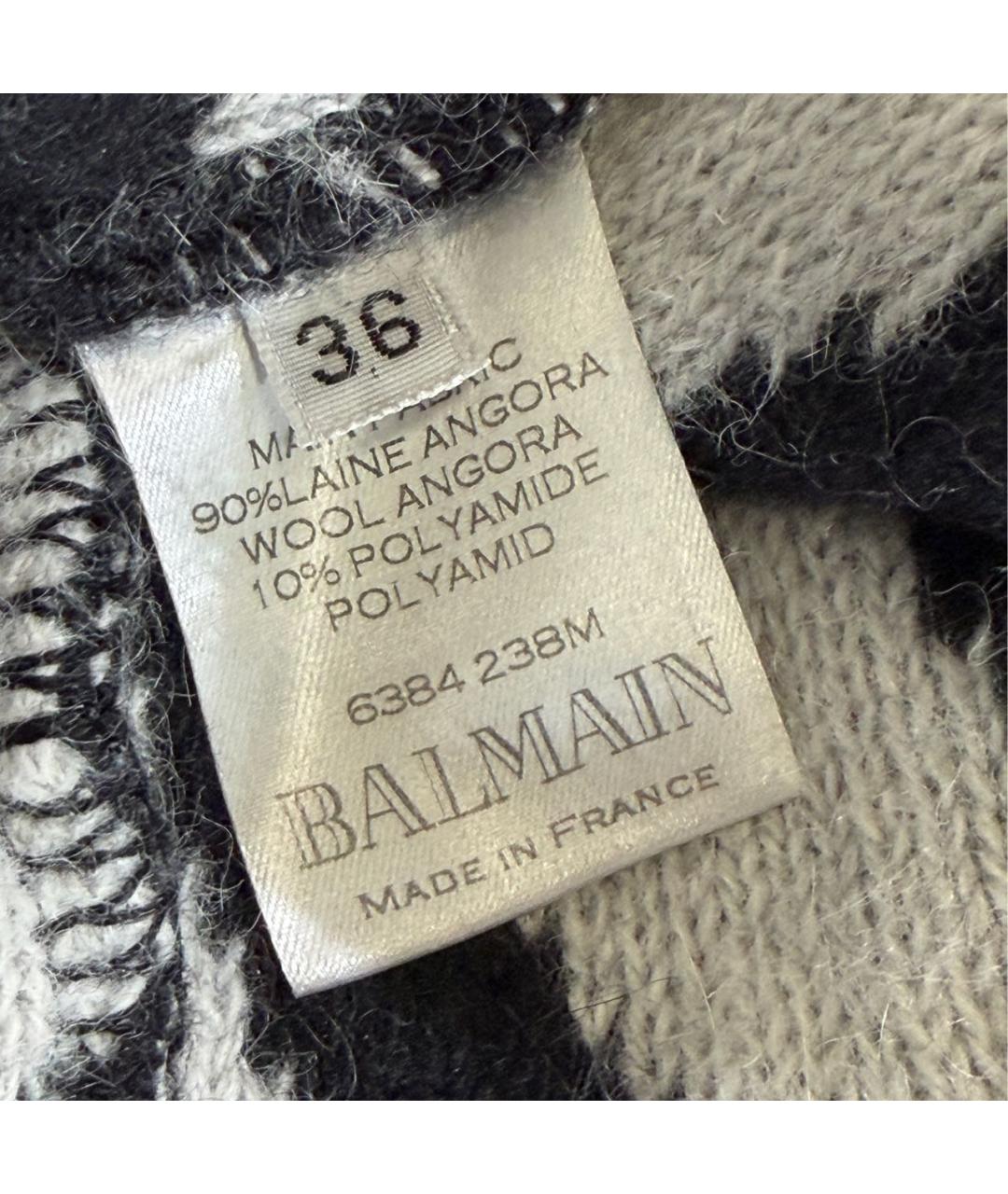 BALMAIN Мульти шерстяной джемпер / свитер, фото 7