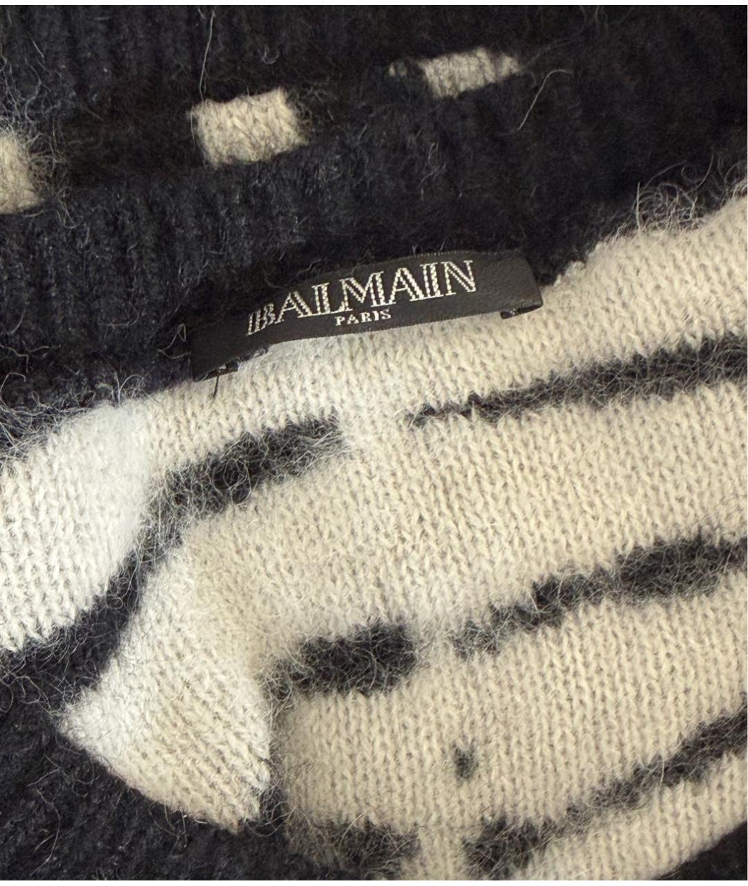 BALMAIN Мульти шерстяной джемпер / свитер, фото 3