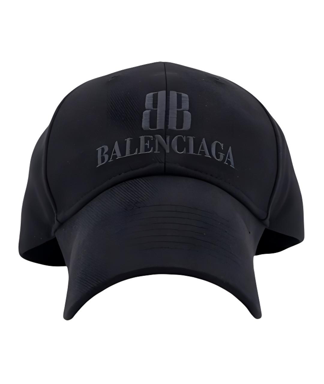 BALENCIAGA Черная кепка, фото 2