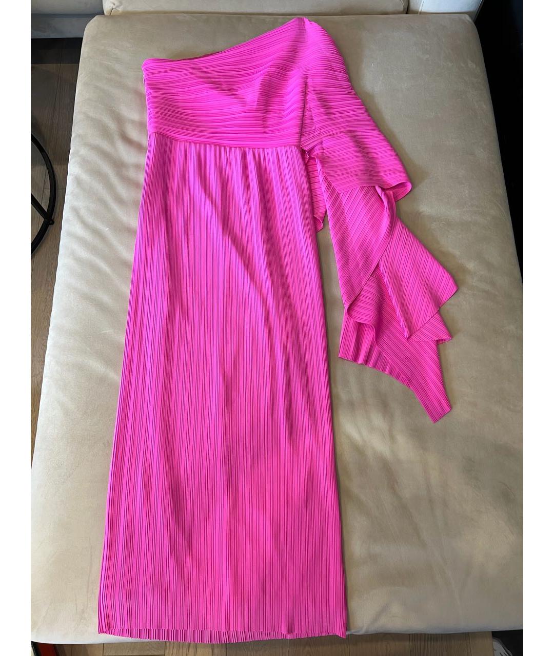 SOLACE LONDON Фуксия платье, фото 3