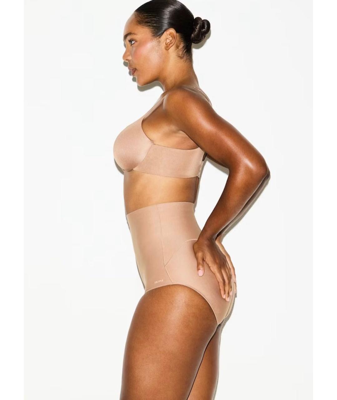 SKIMS Бежевые трусы, фото 3