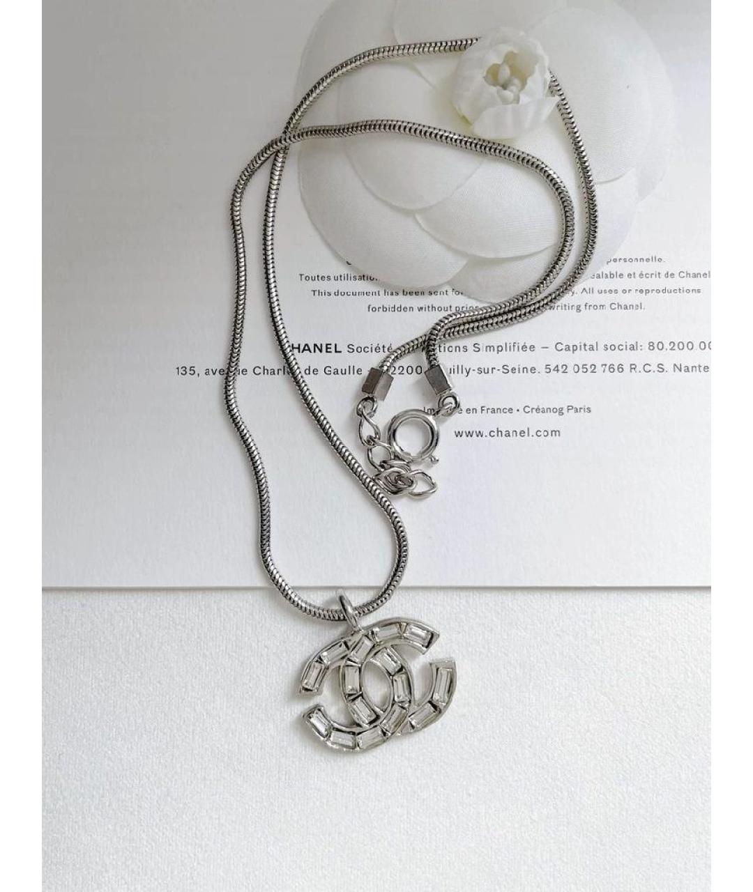 CHANEL Серебряная подвеска, фото 5