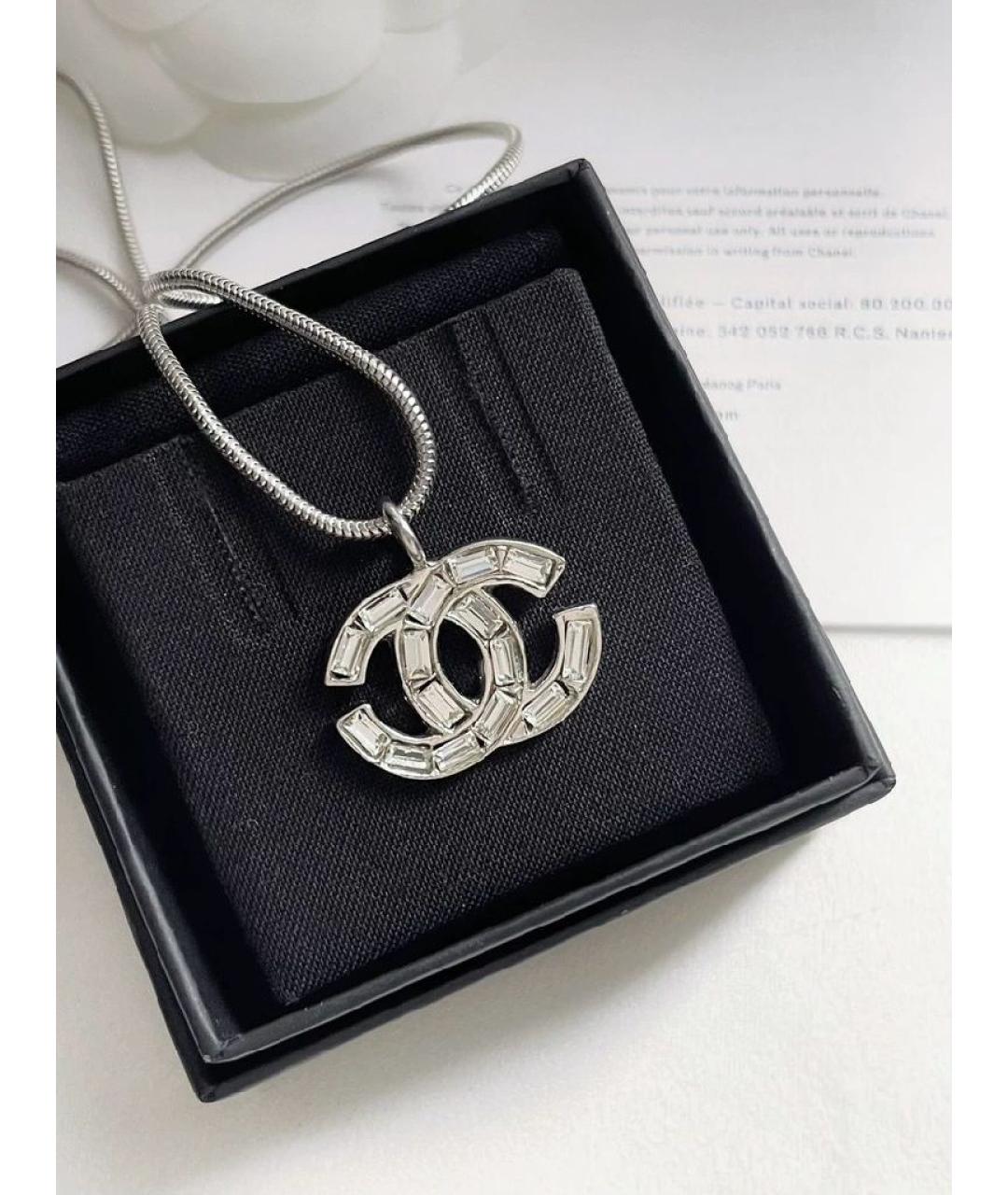 CHANEL Серебряная подвеска, фото 3
