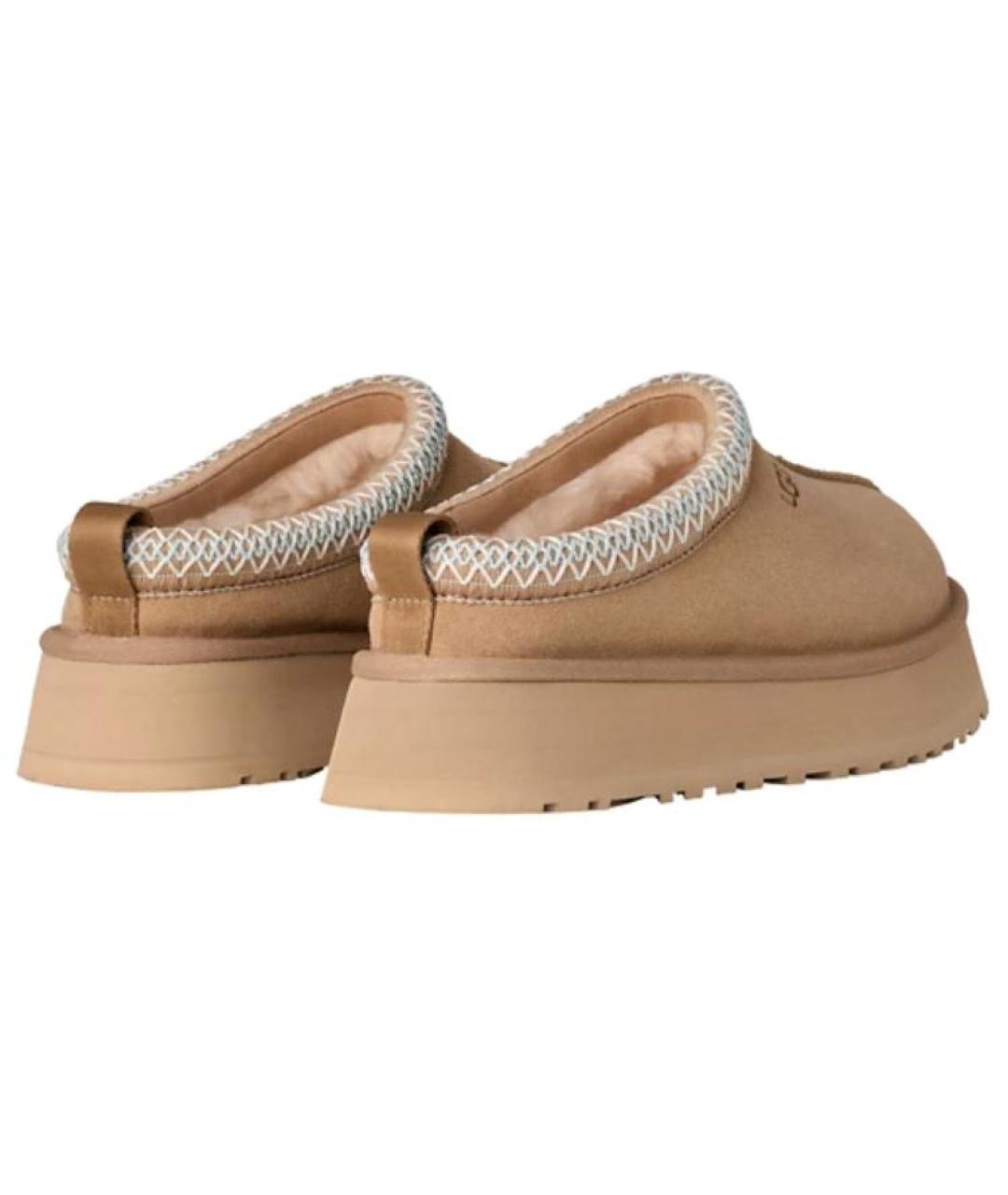 UGG AUSTRALIA Бежевые замшевые ботинки, фото 3