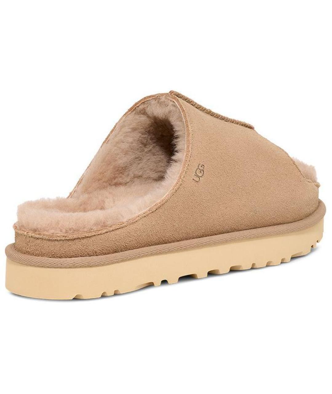 UGG AUSTRALIA Бежевые замшевые сандалии, фото 4