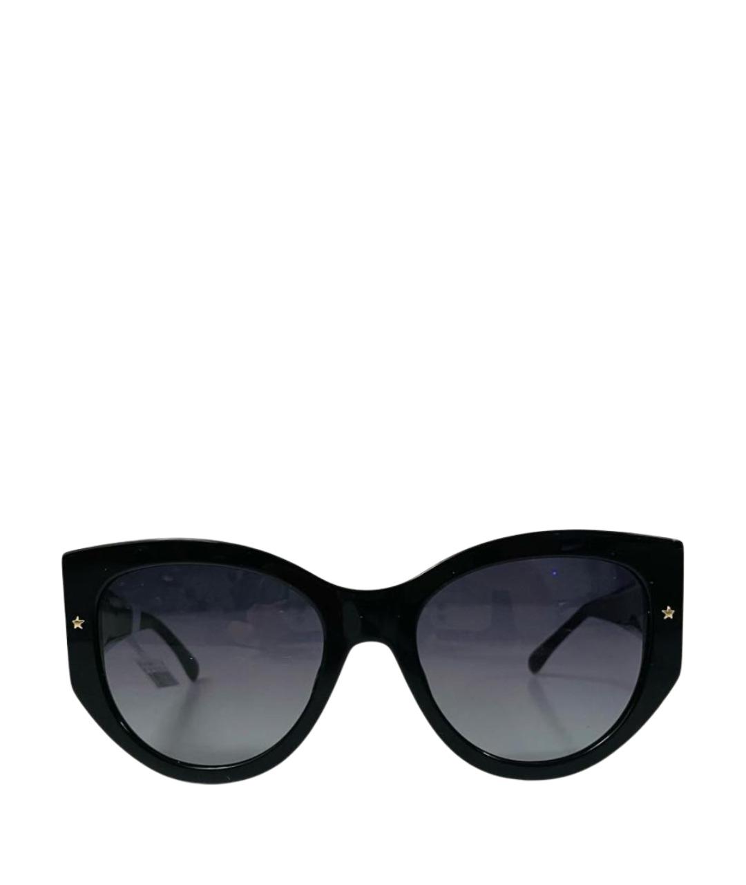 CHIARA FERRAGNI Черные пластиковые солнцезащитные очки, фото 1