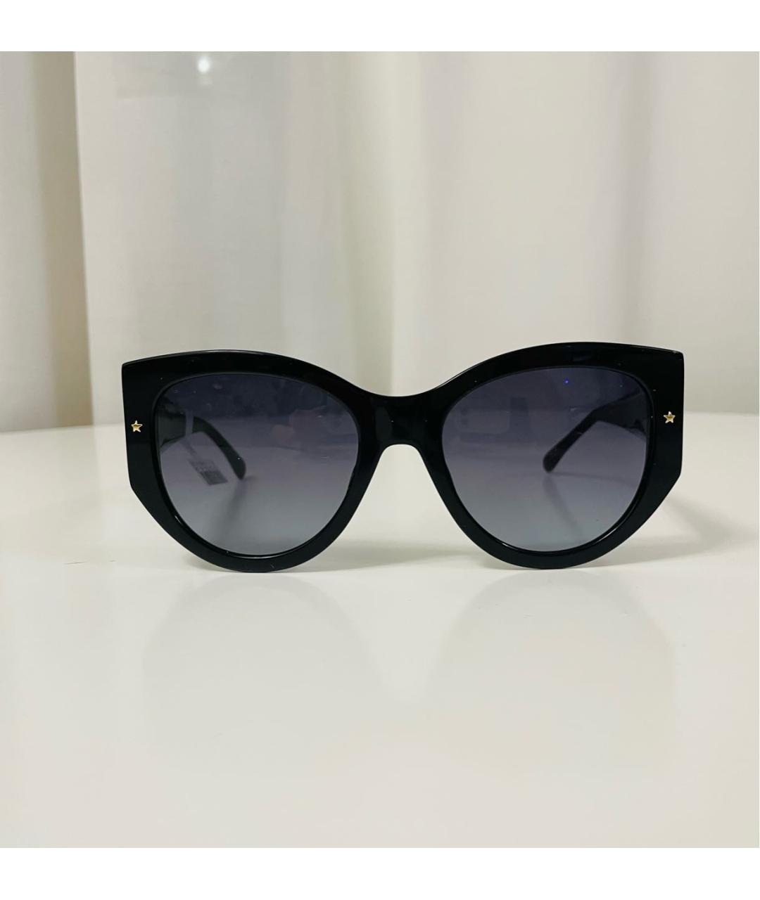 CHIARA FERRAGNI Черные пластиковые солнцезащитные очки, фото 6