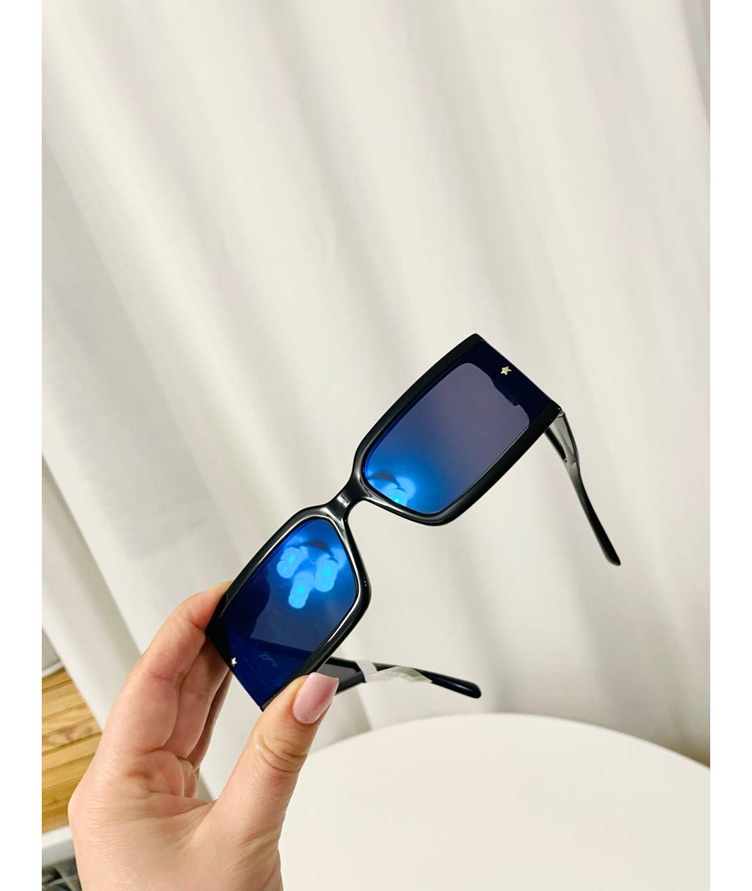 CHIARA FERRAGNI Синие пластиковые солнцезащитные очки, фото 5