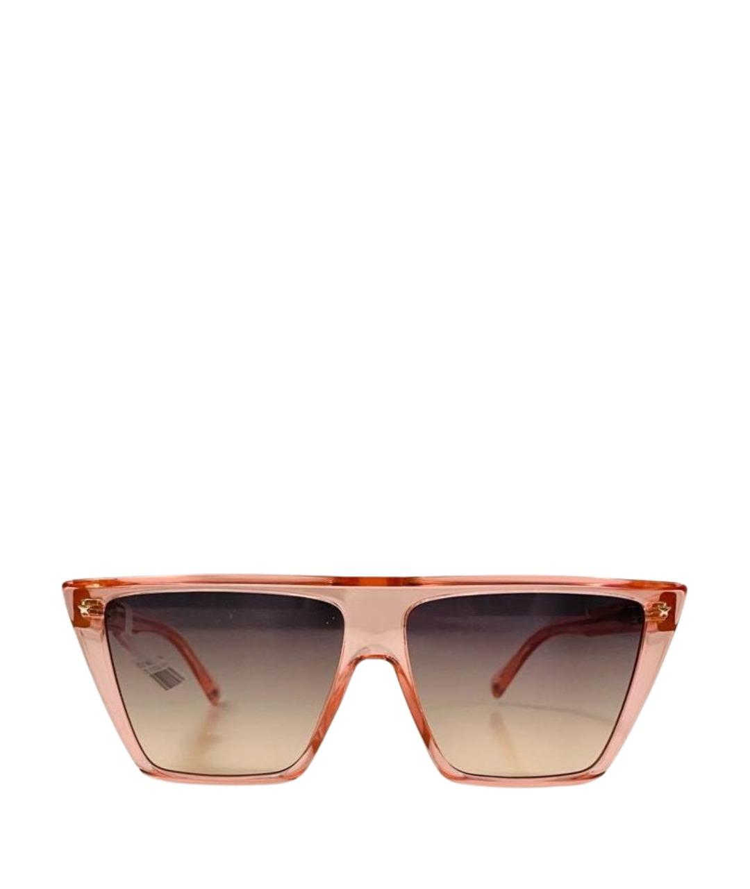 CHIARA FERRAGNI Розовые пластиковые солнцезащитные очки, фото 1