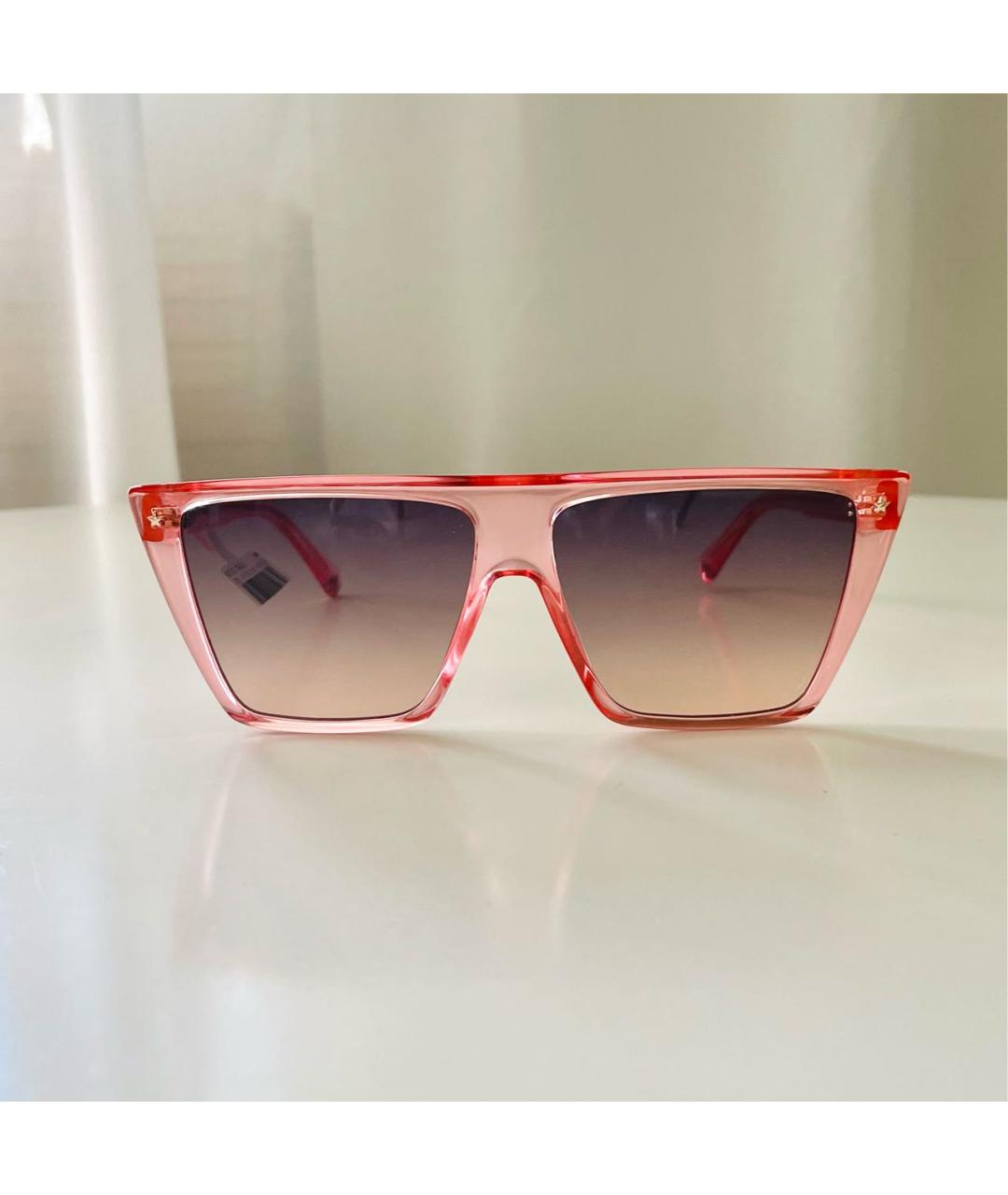 CHIARA FERRAGNI Розовые пластиковые солнцезащитные очки, фото 7