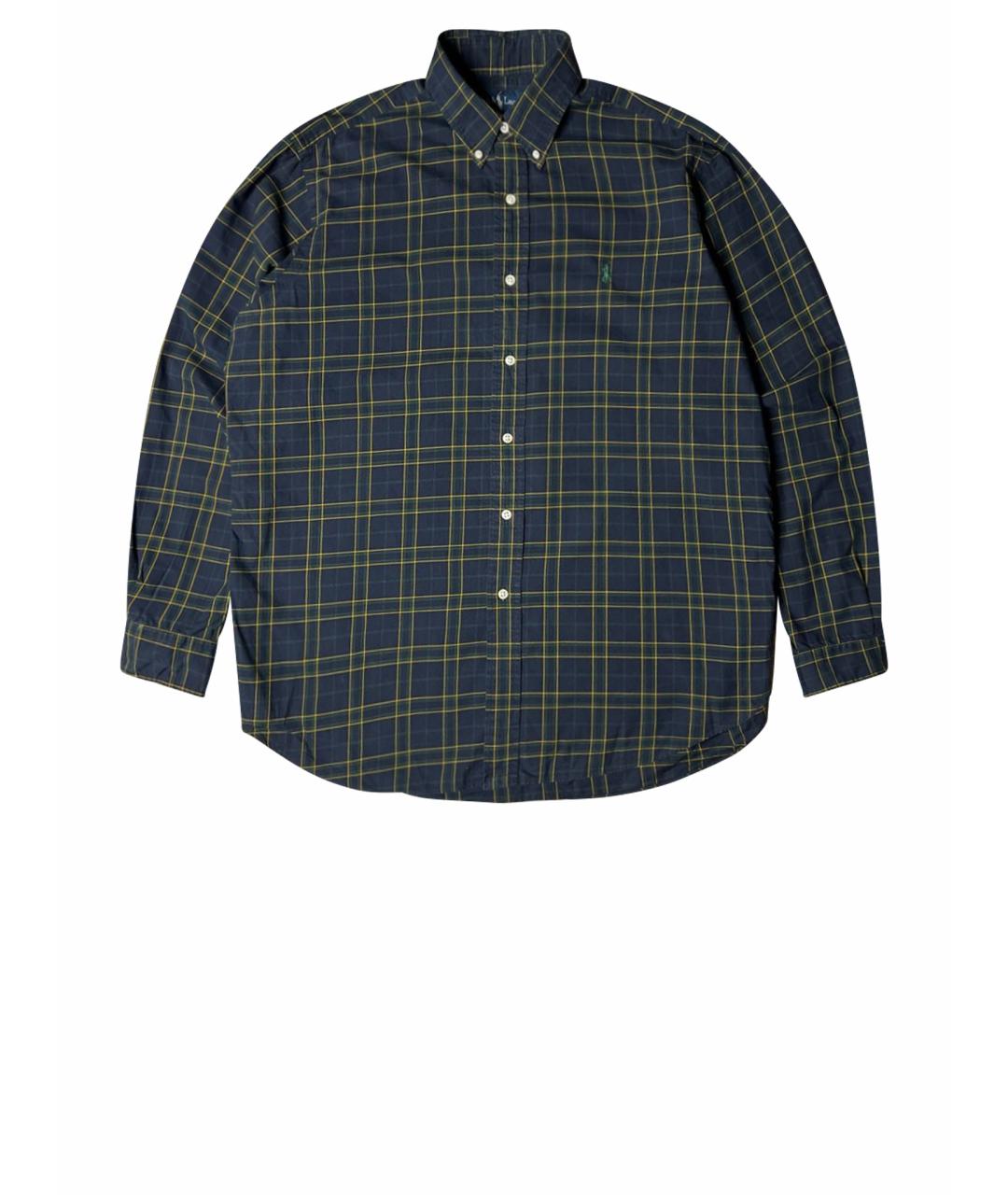 RALPH LAUREN Мульти хлопковая кэжуал рубашка, фото 1