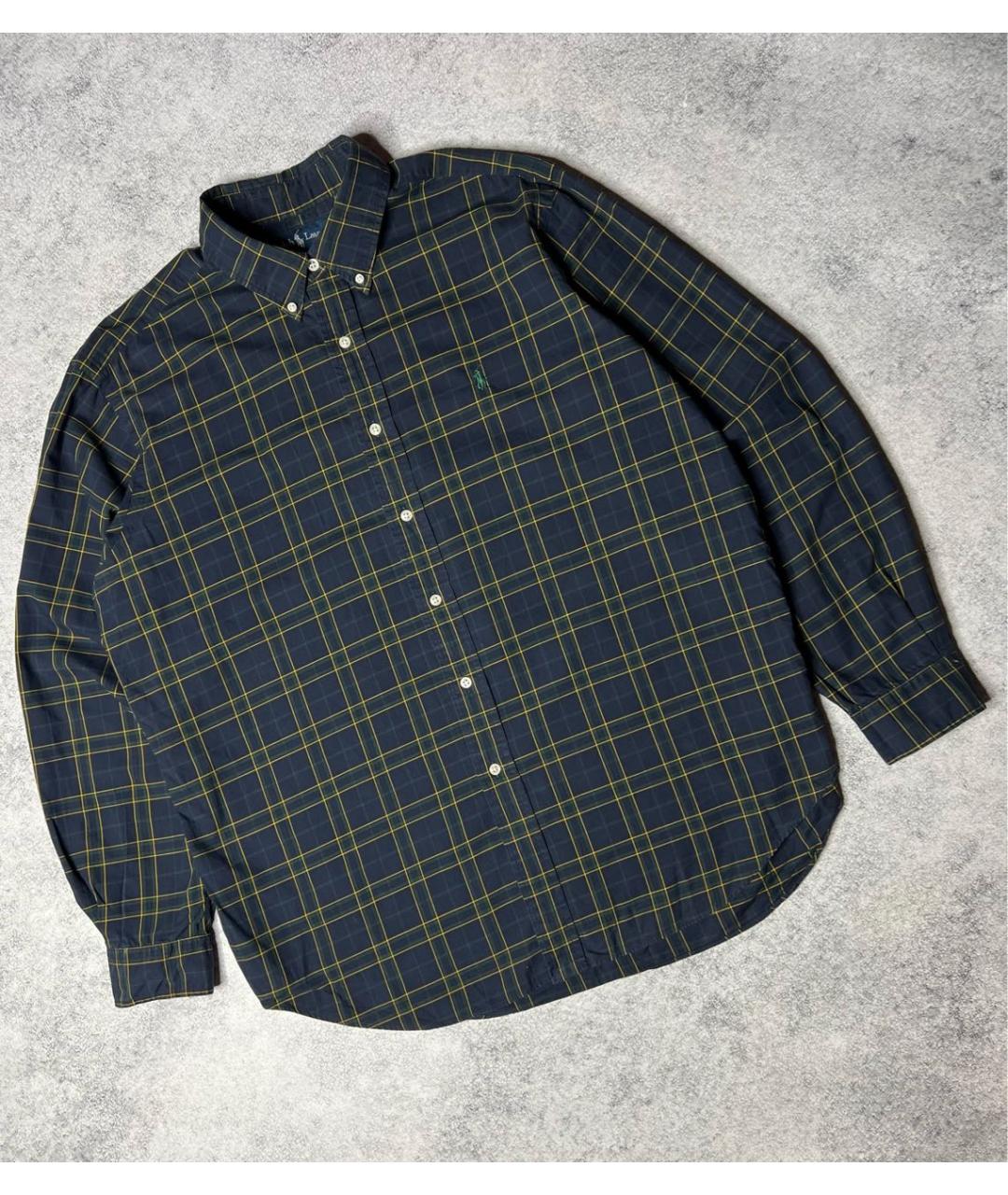 RALPH LAUREN Мульти хлопковая кэжуал рубашка, фото 8