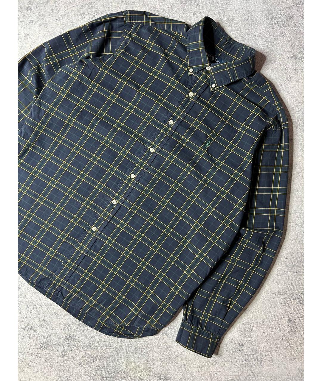 RALPH LAUREN Мульти хлопковая кэжуал рубашка, фото 4