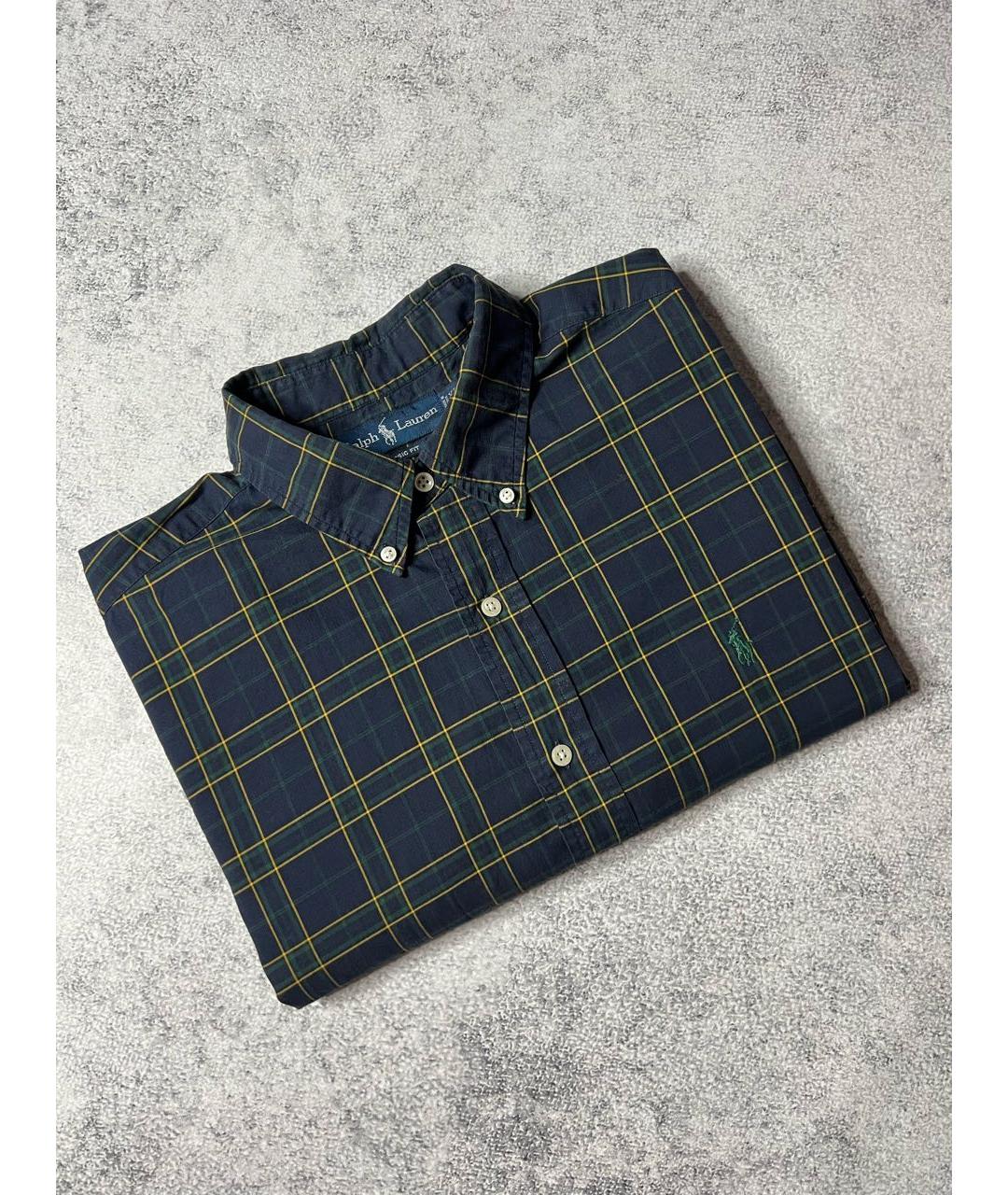 RALPH LAUREN Мульти хлопковая кэжуал рубашка, фото 3