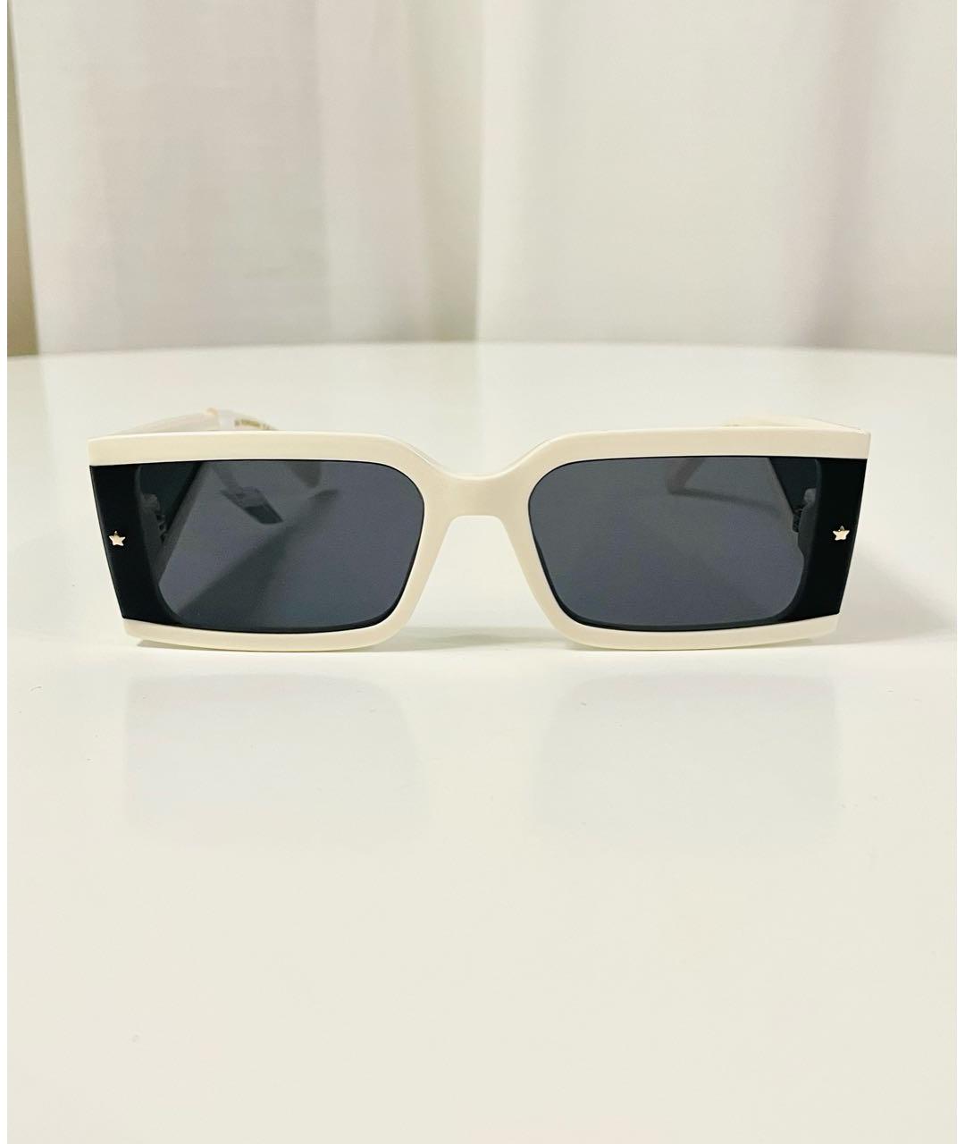 CHIARA FERRAGNI Белые пластиковые солнцезащитные очки, фото 9