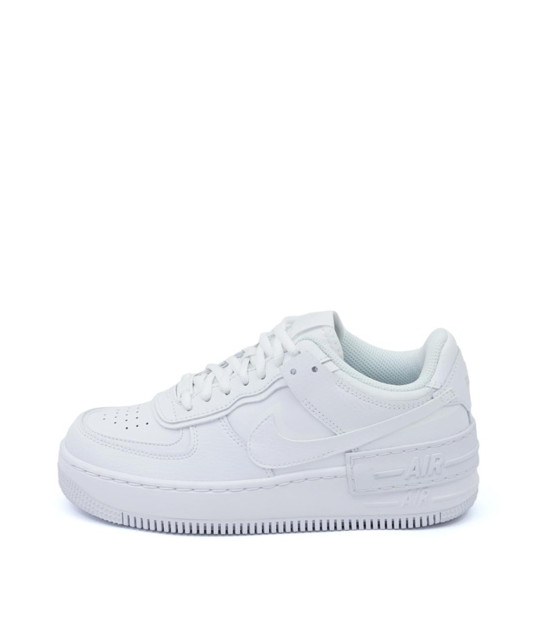 NIKE Белые кожаные кроссовки, фото 2