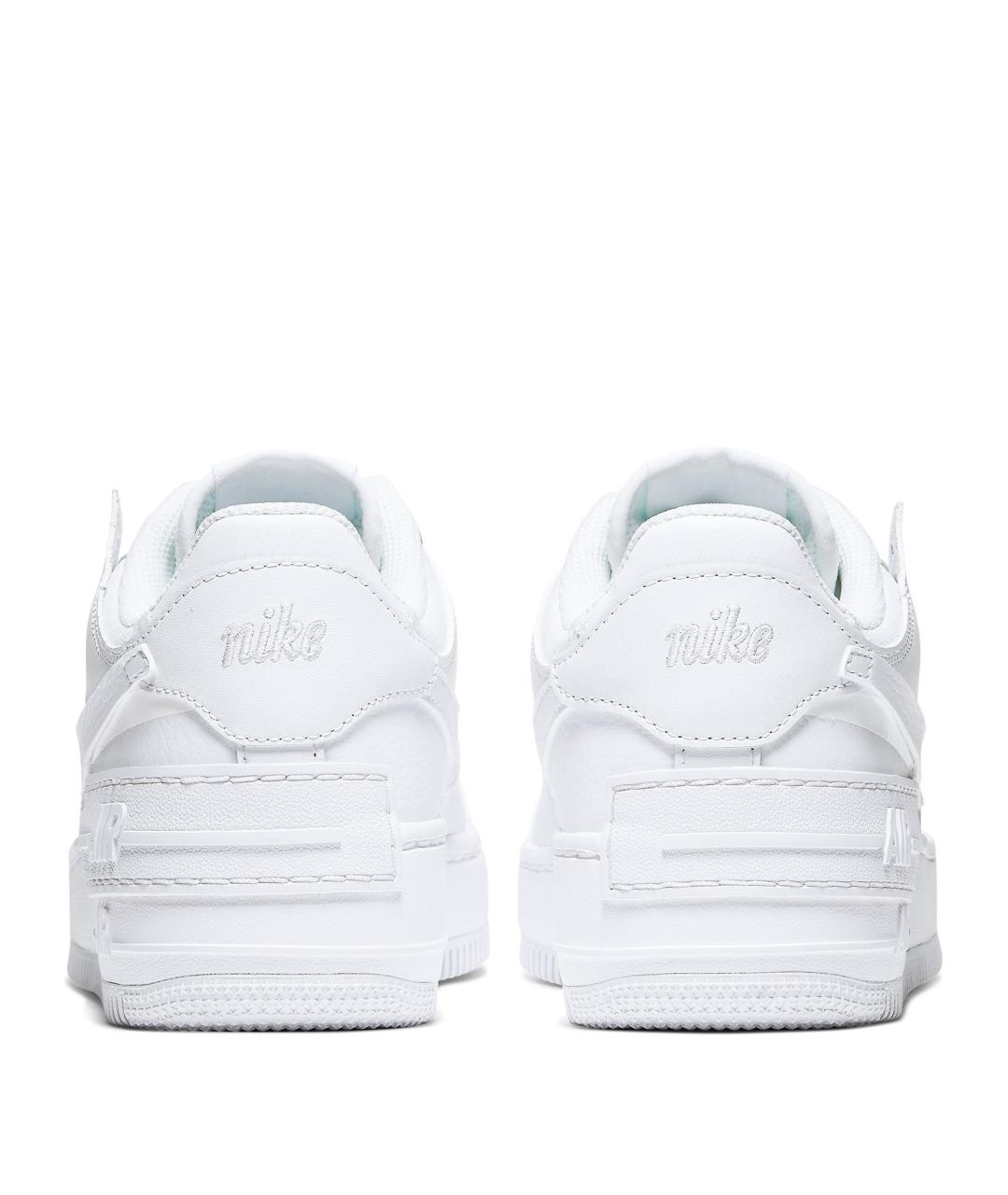 NIKE Белые кожаные кроссовки, фото 5