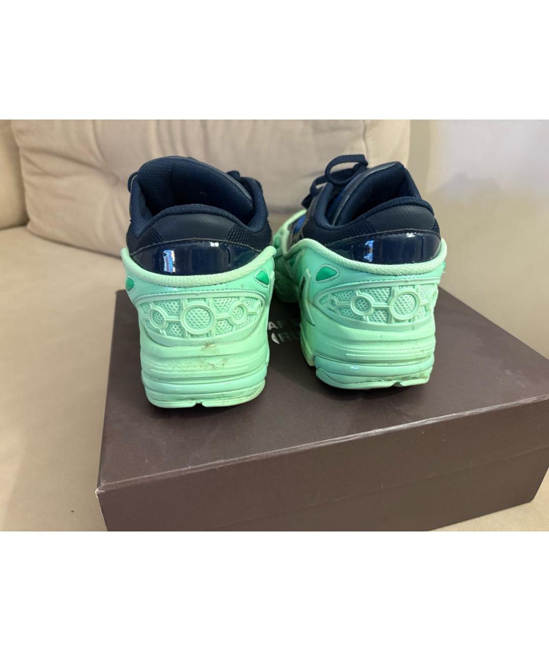 RAF SIMONS Мульти текстильные низкие кроссовки / кеды, фото 3