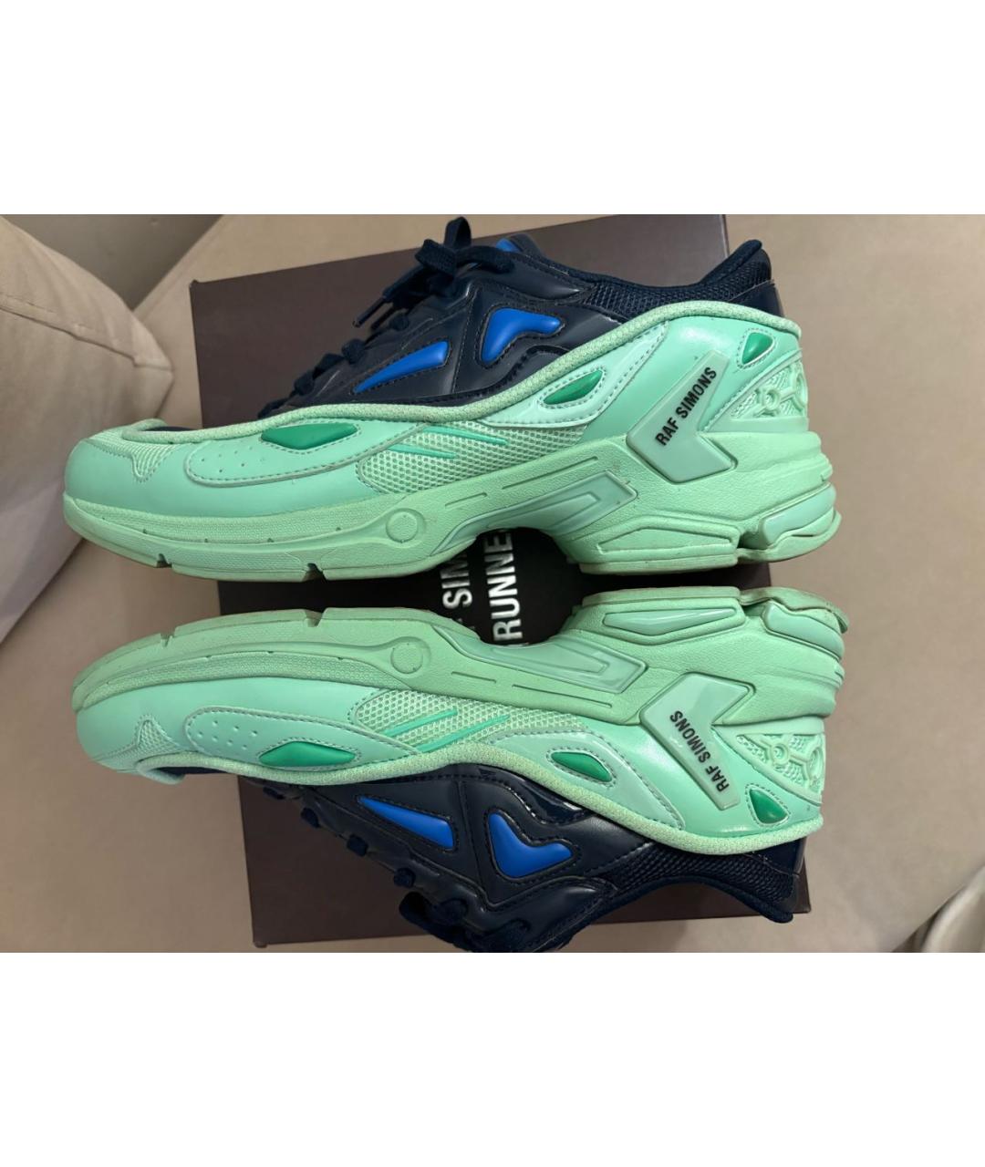 RAF SIMONS Мульти текстильные низкие кроссовки / кеды, фото 6