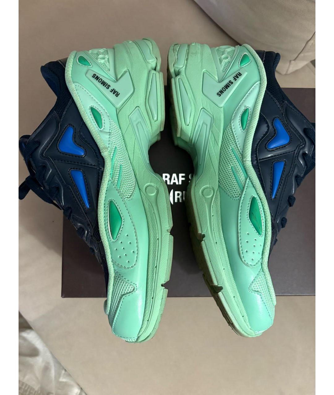 RAF SIMONS Мульти текстильные низкие кроссовки / кеды, фото 4