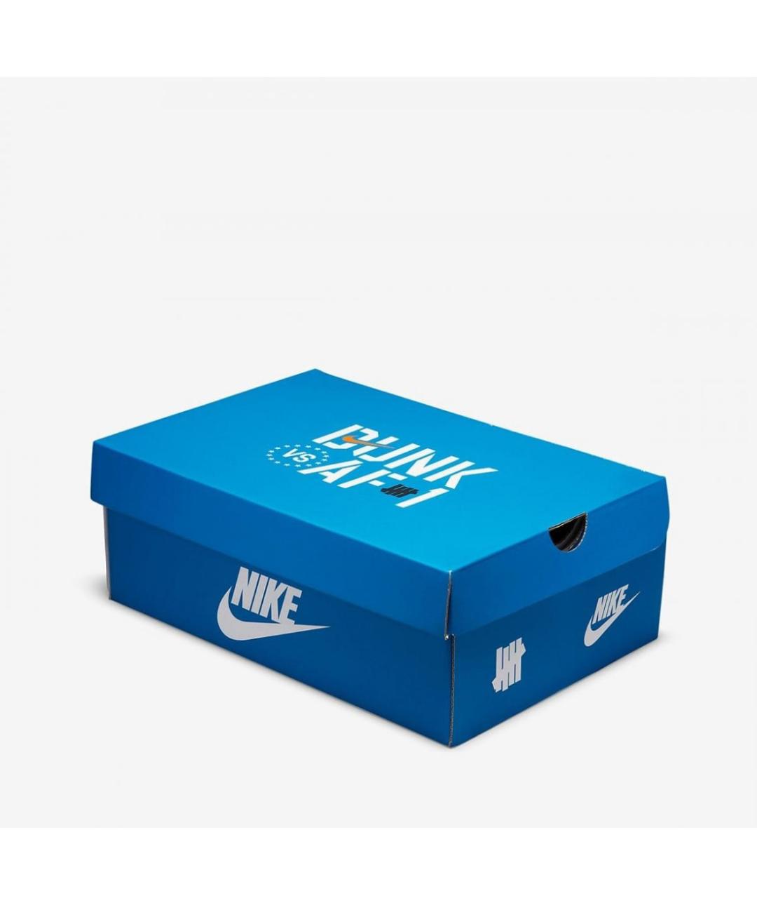 NIKE Серые кожаные кроссовки, фото 9