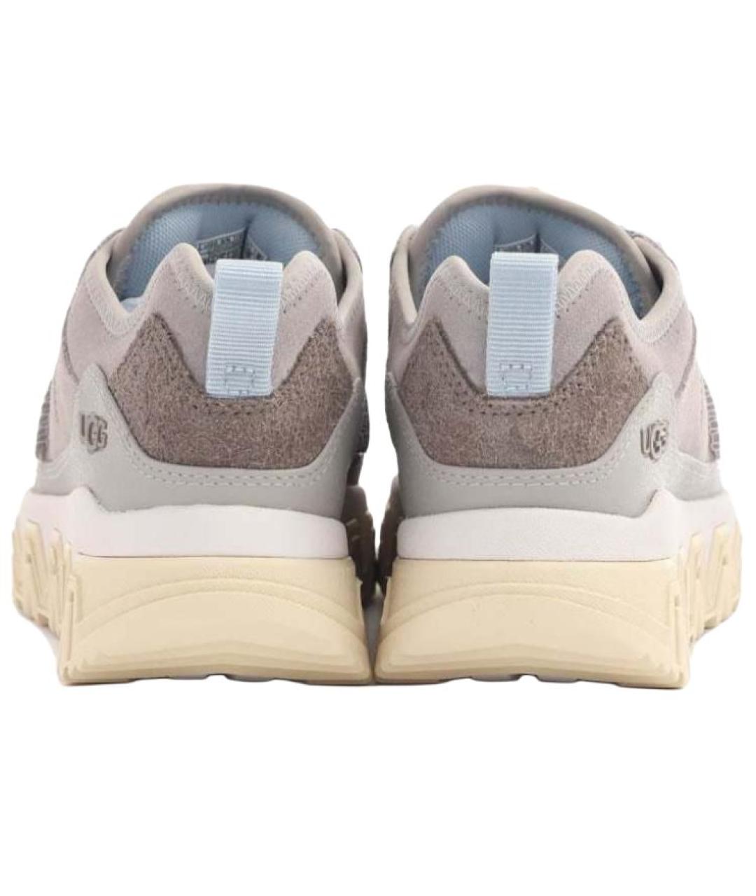 UGG AUSTRALIA Серые замшевые кроссовки, фото 5