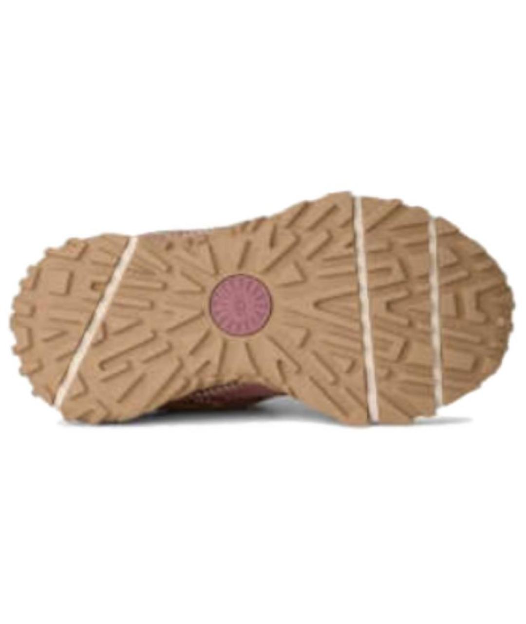 UGG AUSTRALIA Розовые замшевые кроссовки, фото 4