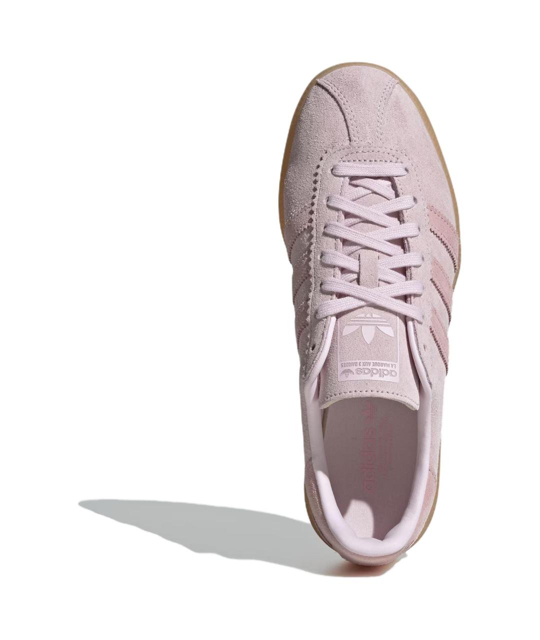 ADIDAS Розовые замшевые кеды, фото 5