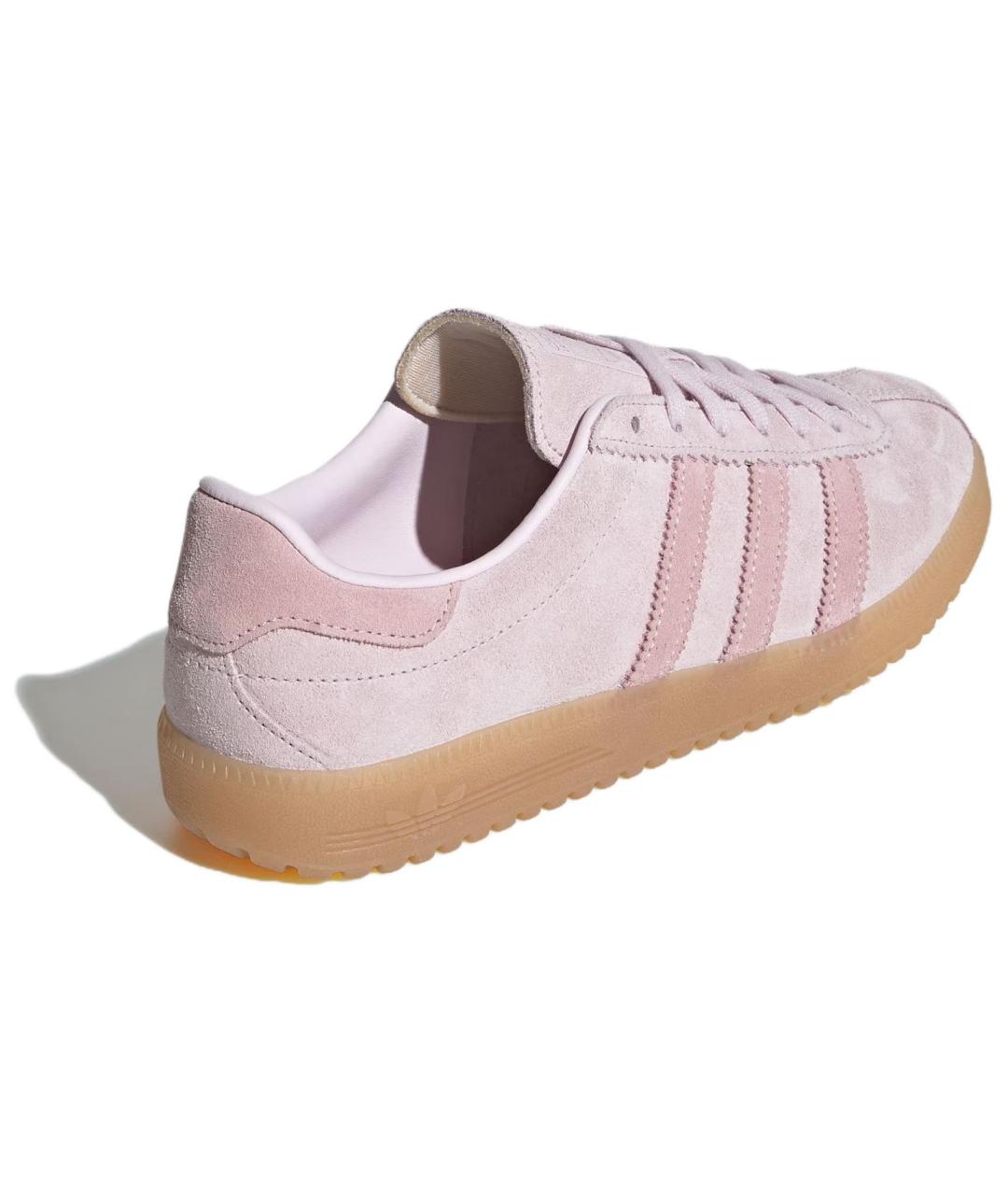 ADIDAS Розовые замшевые кеды, фото 4