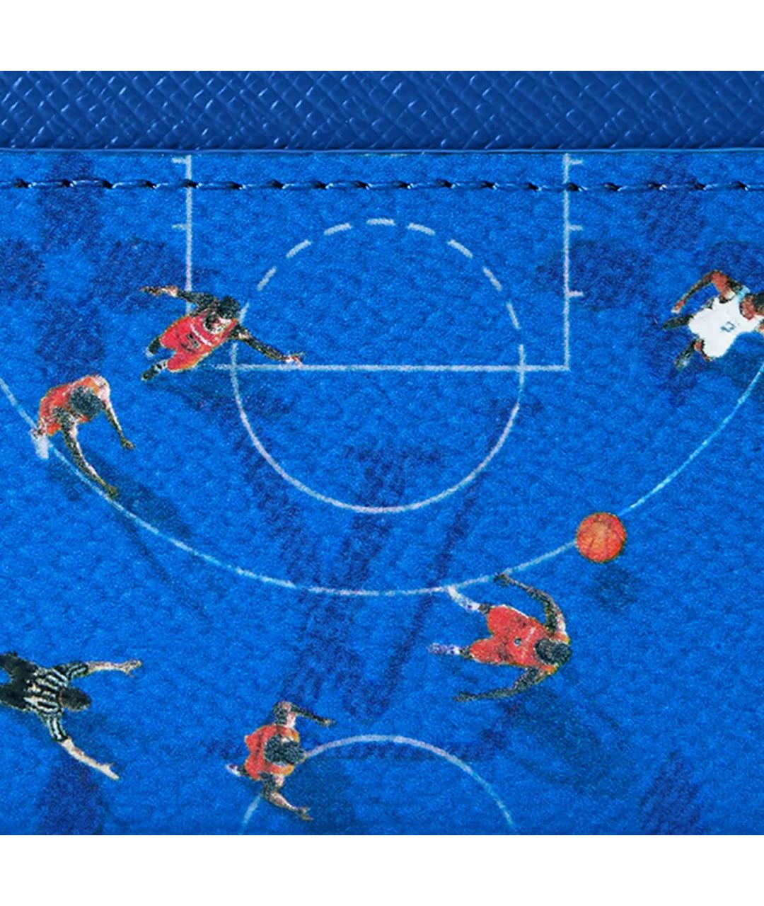 LOUIS VUITTON Синий кожаный кардхолдер, фото 4